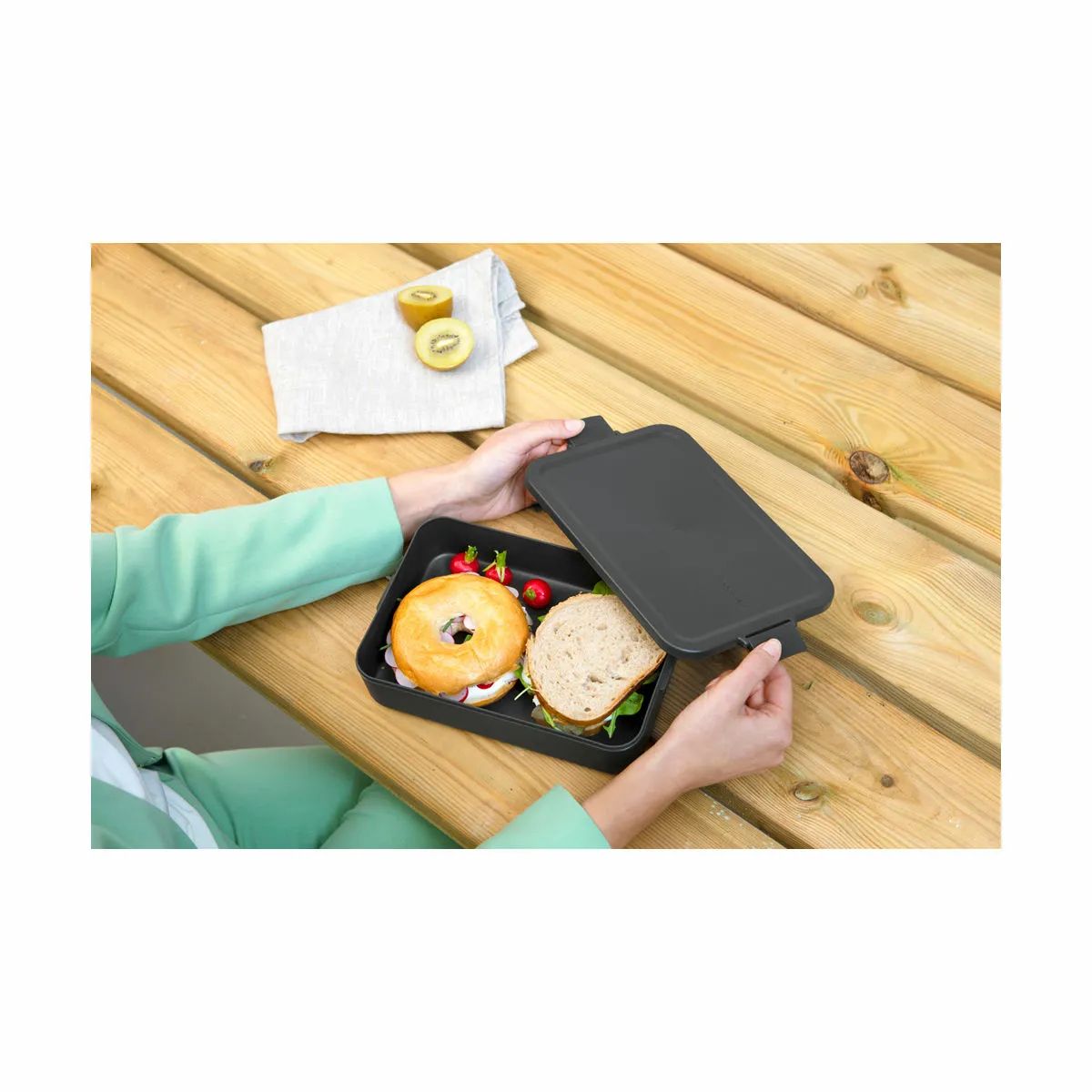 Brabantia Madkasser Make & Take Madkasse i Dark grey , 2 L, 4