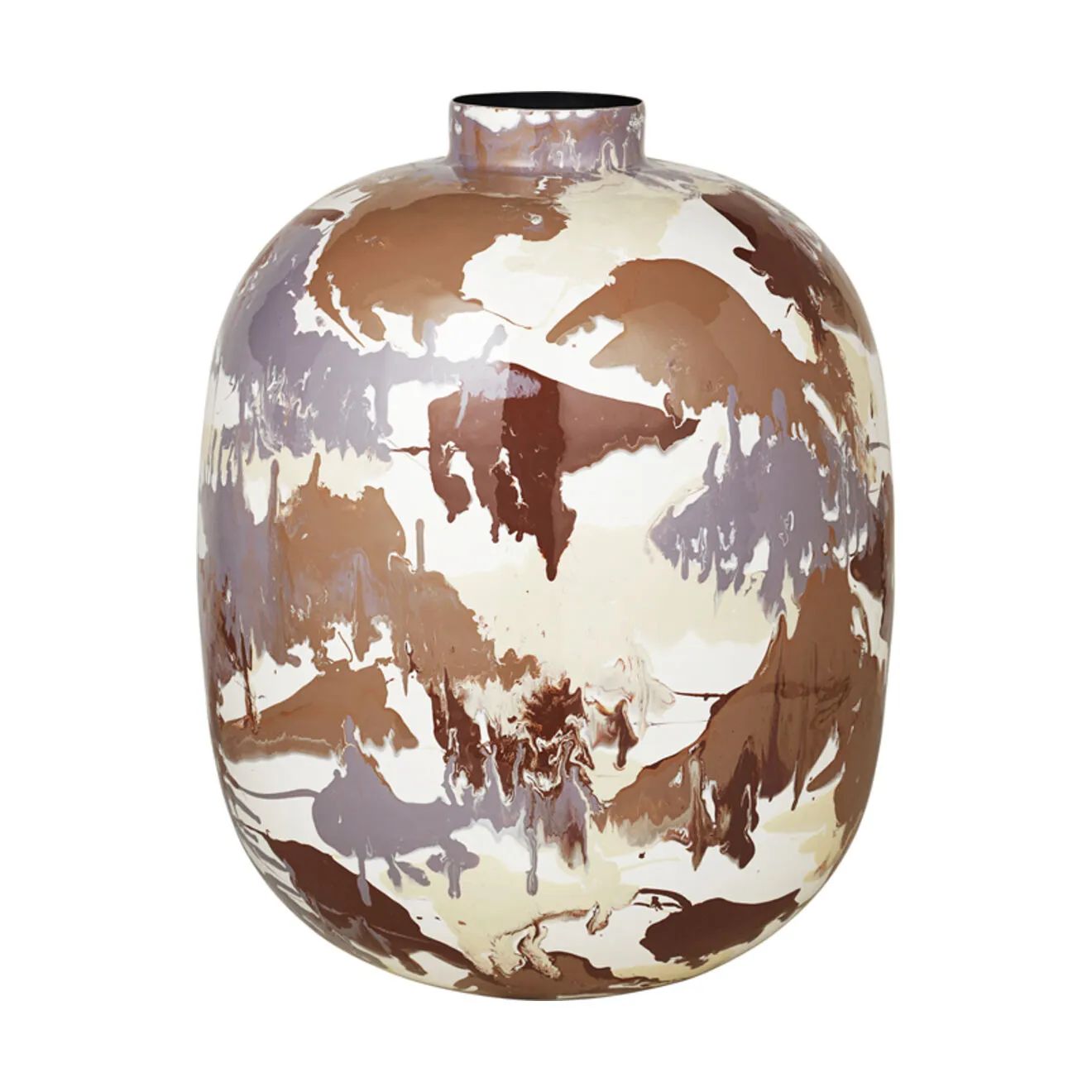 Broste Copenhagen Vaser Thyra Vase i Brun/grå, 1