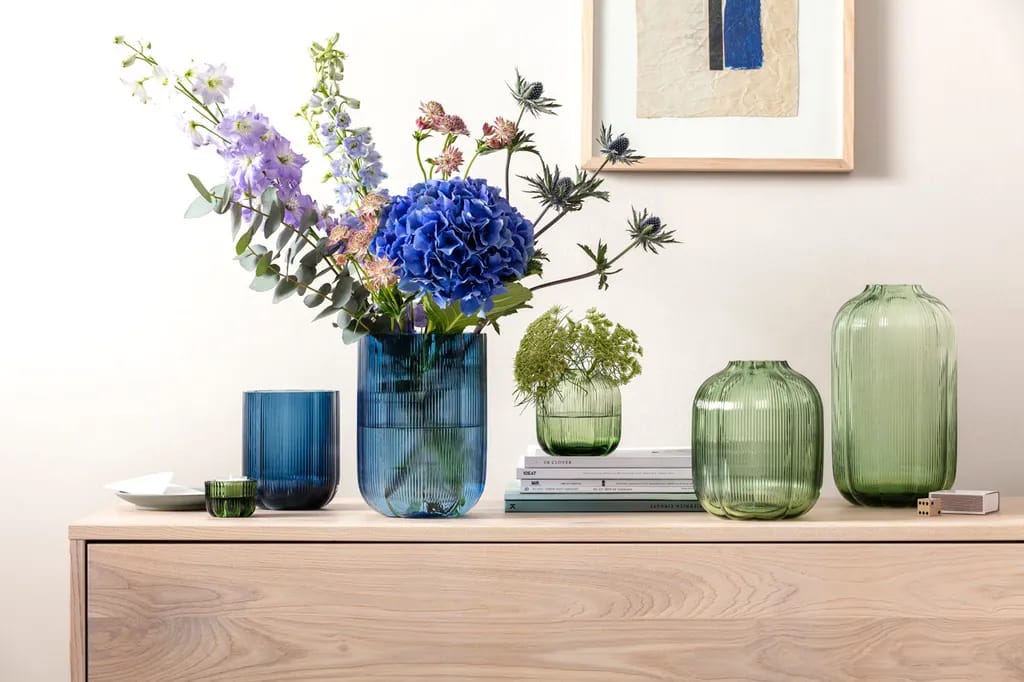 Villeroy & Boch Vaser Fleur Bleu Vase i Blå, 22,5 cm, 3