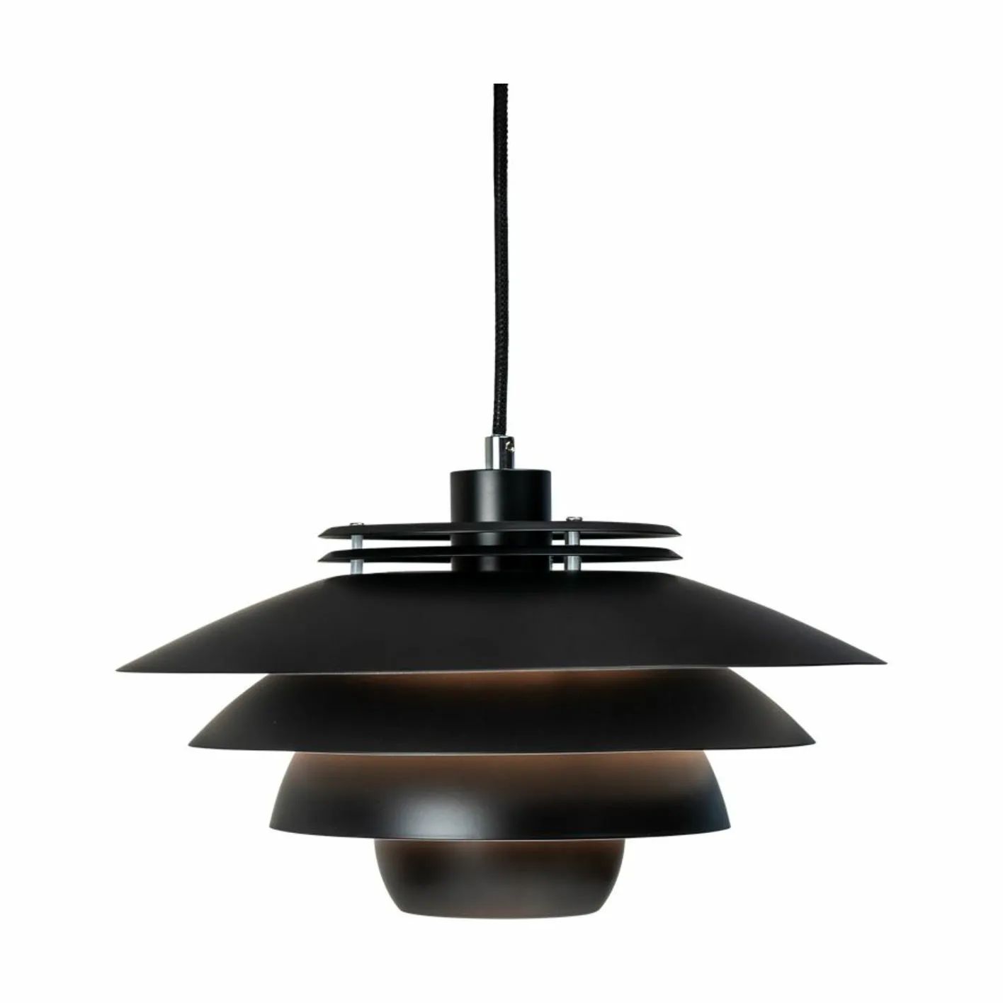 Dyberg Larsen Pendler Ejka Pendel i Mat sort, 38 cm, 1
