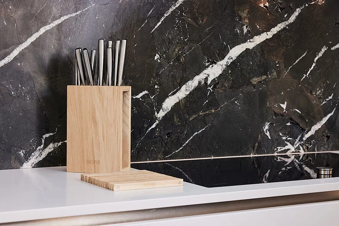 RISVIG Design Bordskånere Lignus Gryderist i Egetræ, 8