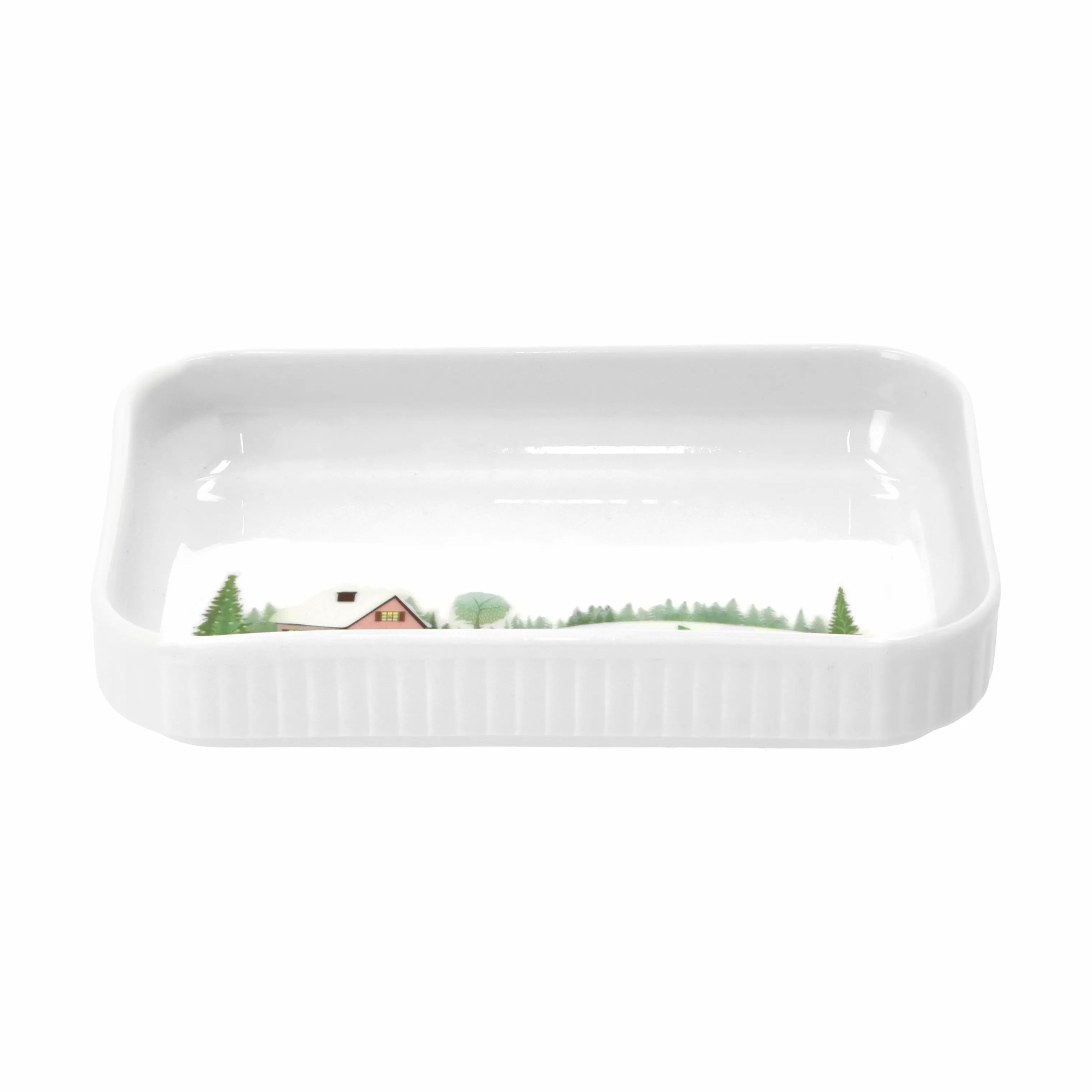 Pillivuyt Serveringsfade Vinter Fad i 18 cm, 4
