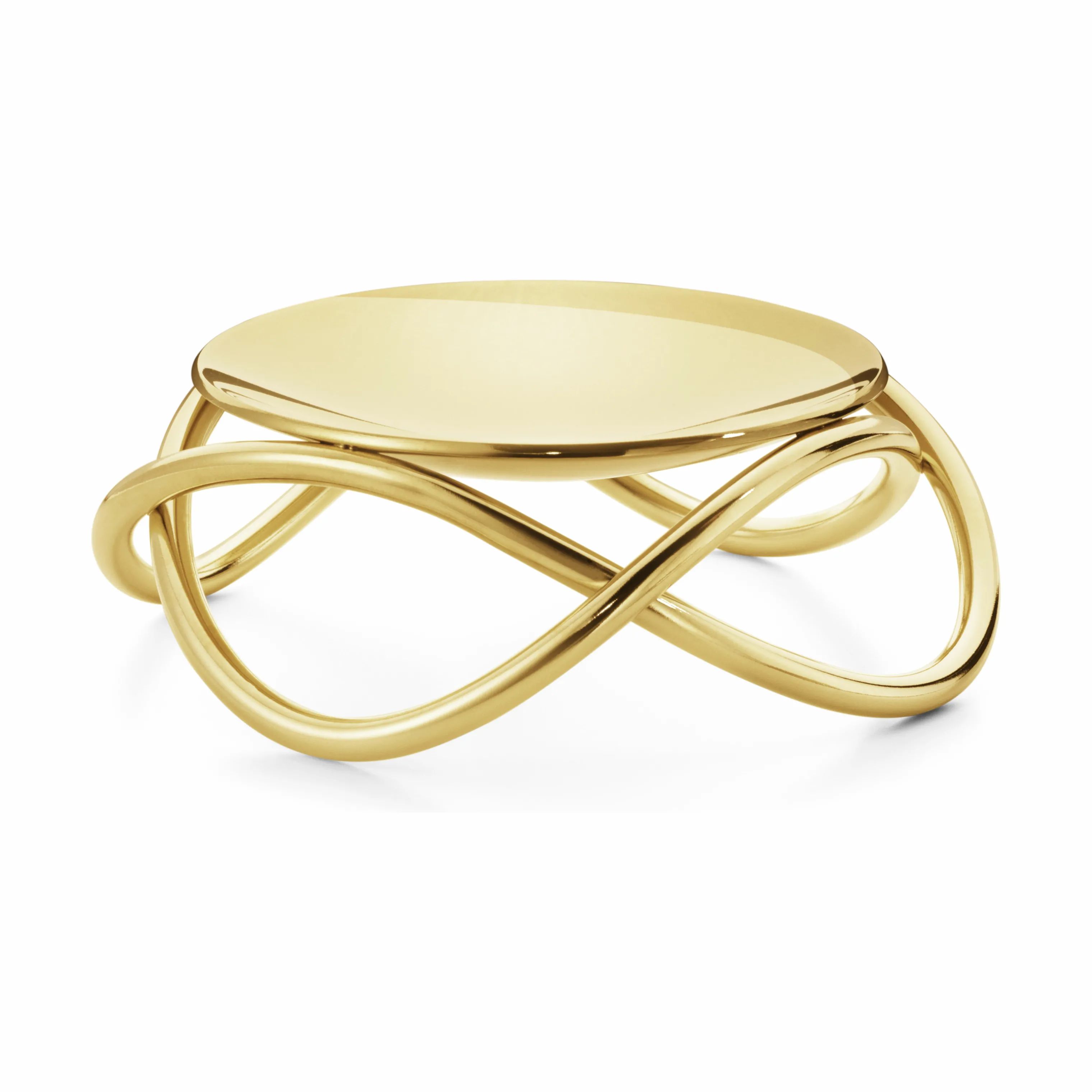 Georg Jensen Bloklysestage Glow Lysestage i Guld, 1