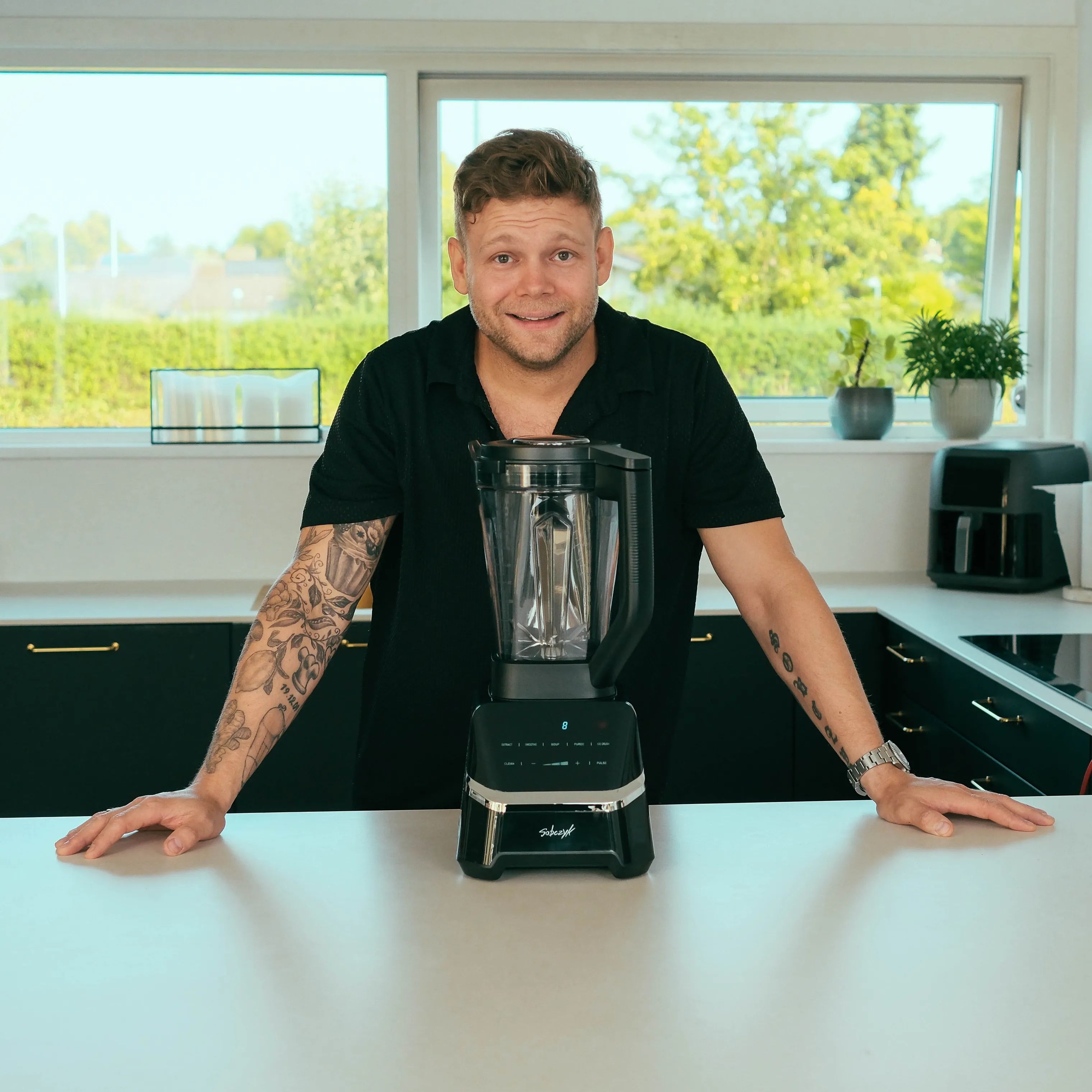 Casper Sobczyk Blendere Power Blender i Sort, 2