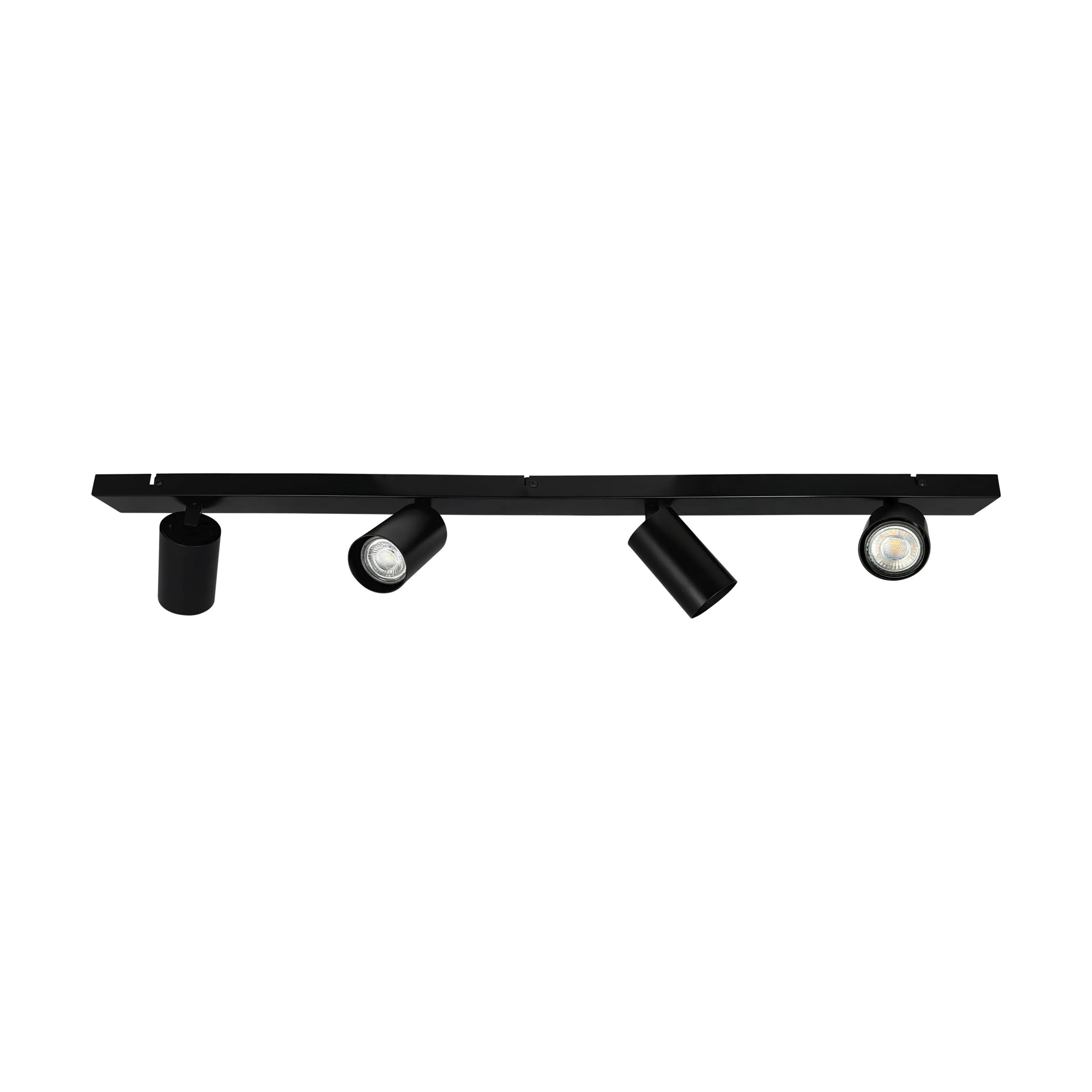 Dyberg Larsen Loftlamper Modern Loftskinne - 4 spots i Sort, 1