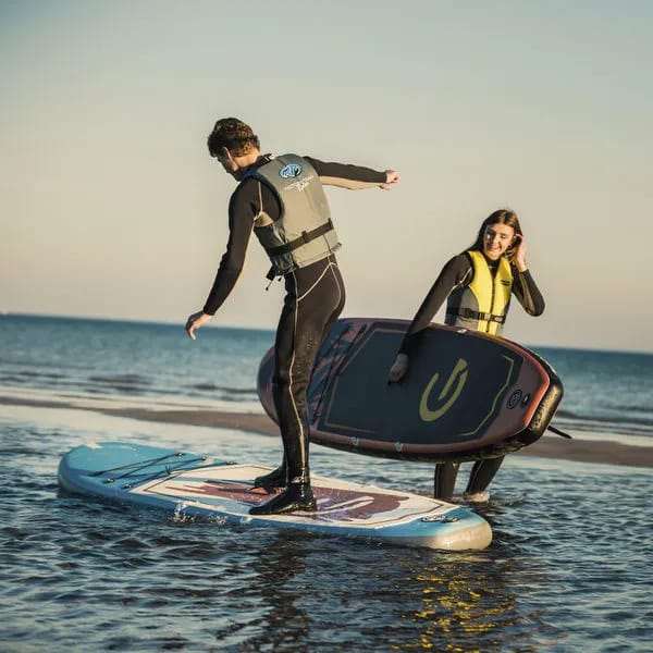 Gorunner Paddleboards Sup Stand-Up-Paddleboard - 8 dele i Blå/rød/Hvid, 2