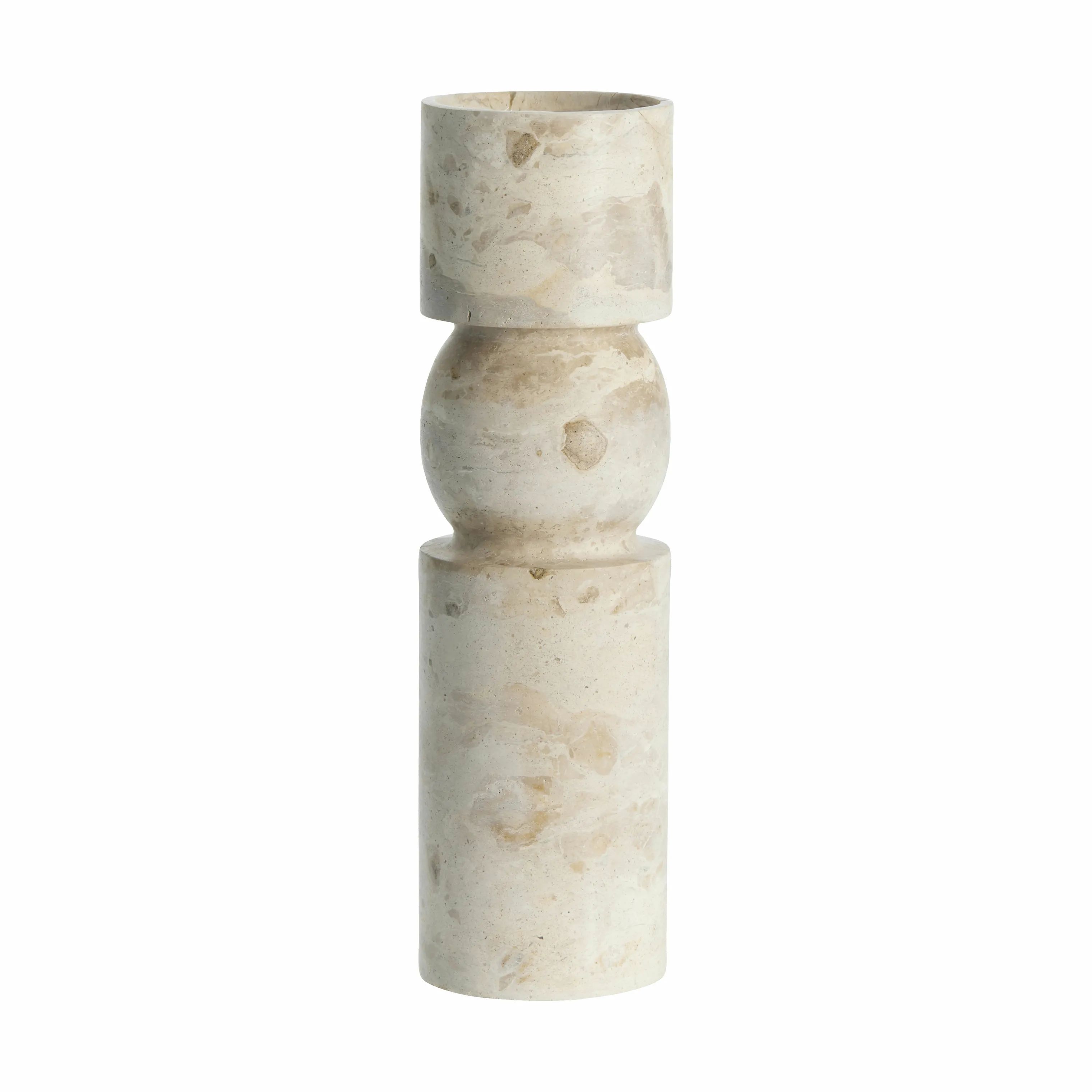 Lene Bjerre Bloklysestage Ellia Stage i Linen, 30 cm, 1
