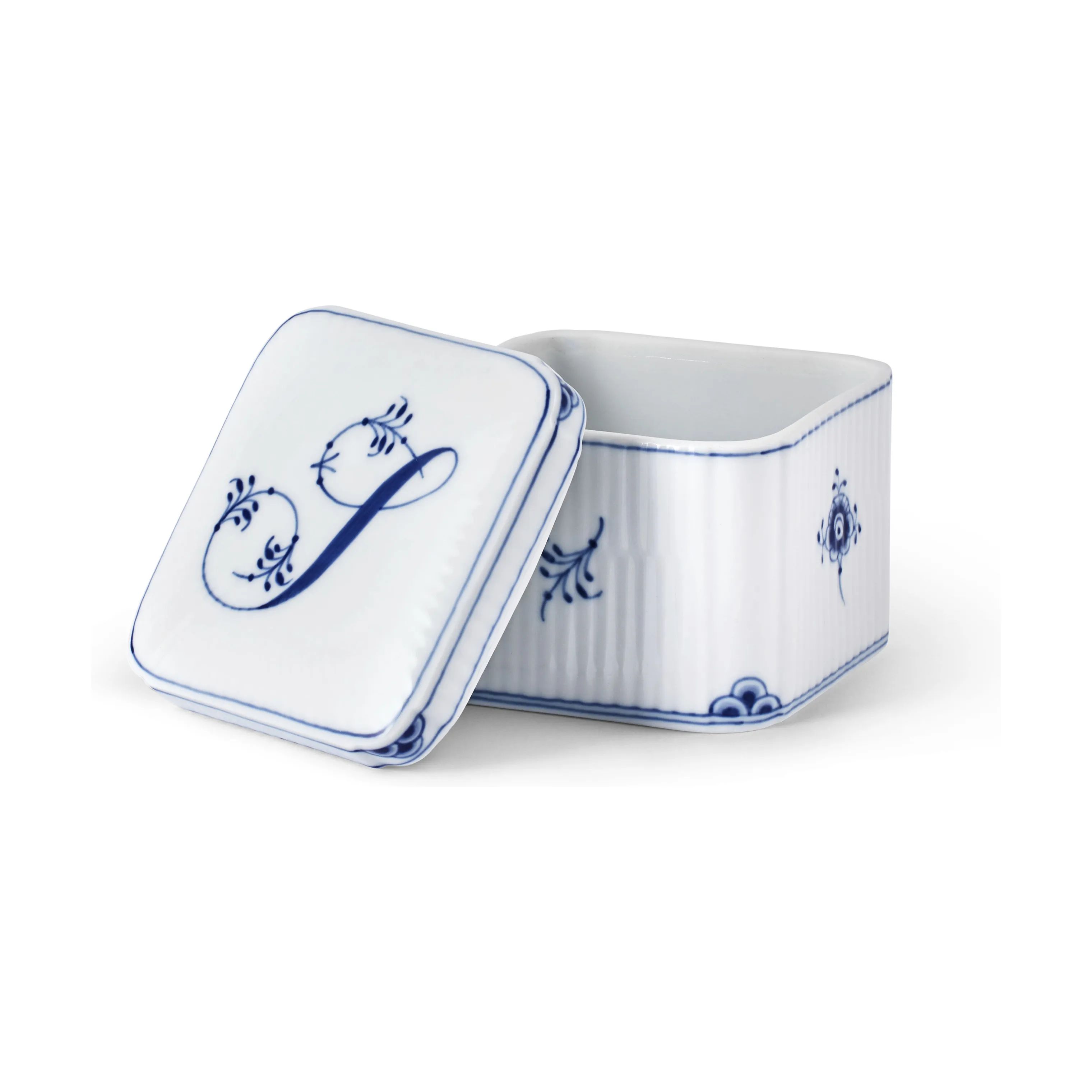 Royal Copenhagen Bonbonniere Alfabet Bonbonniere - S i S, 1