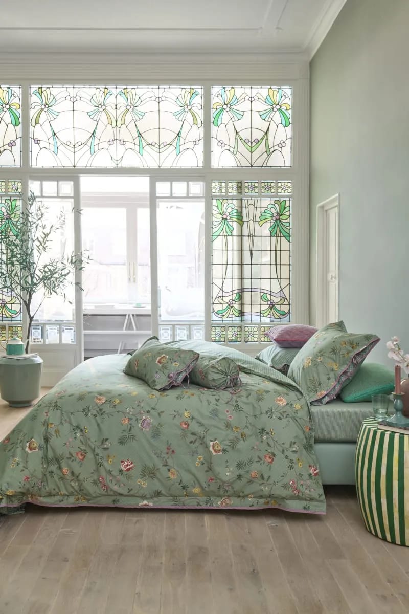 PIP Studio Sengetøj La Dolce Vita Sengetøj i Green, B140 x L200 cm, 3