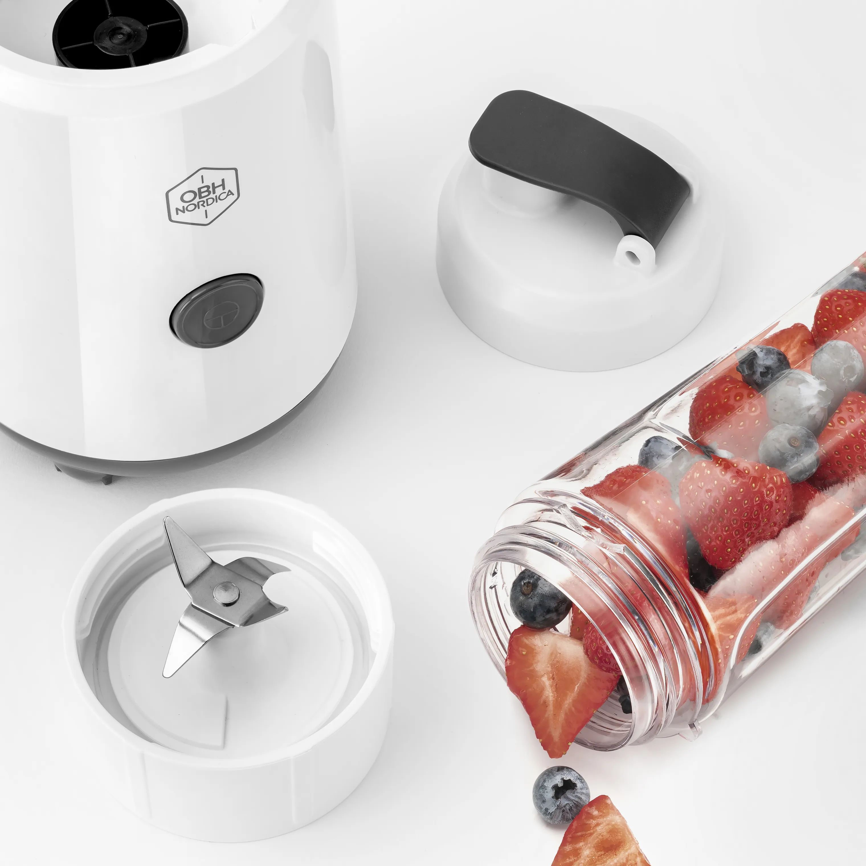 OBH Nordica Blendere Blender Twister Go i Hvid, 3
