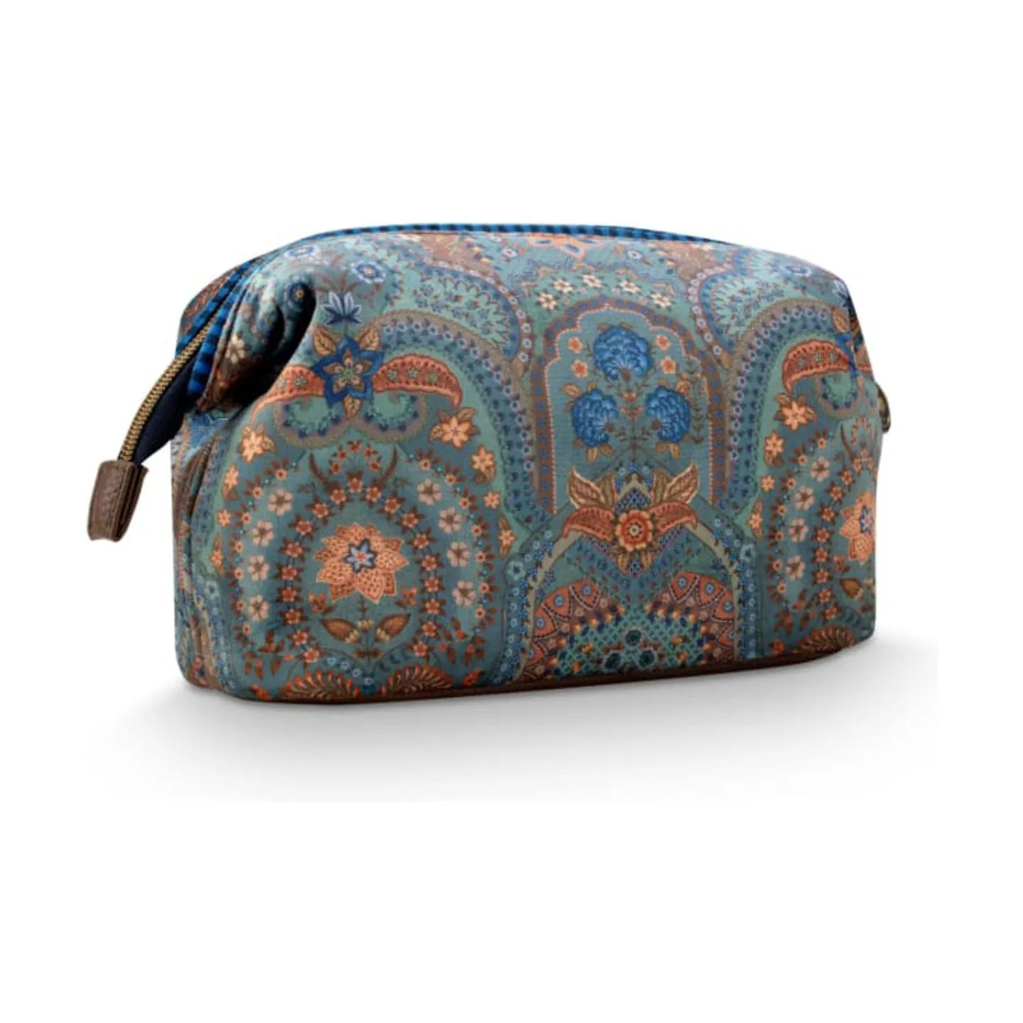 PIP Studio Toilettasker Cooper Kosmetiktaske i Blå 1, H15 x B22,5 cm, 5