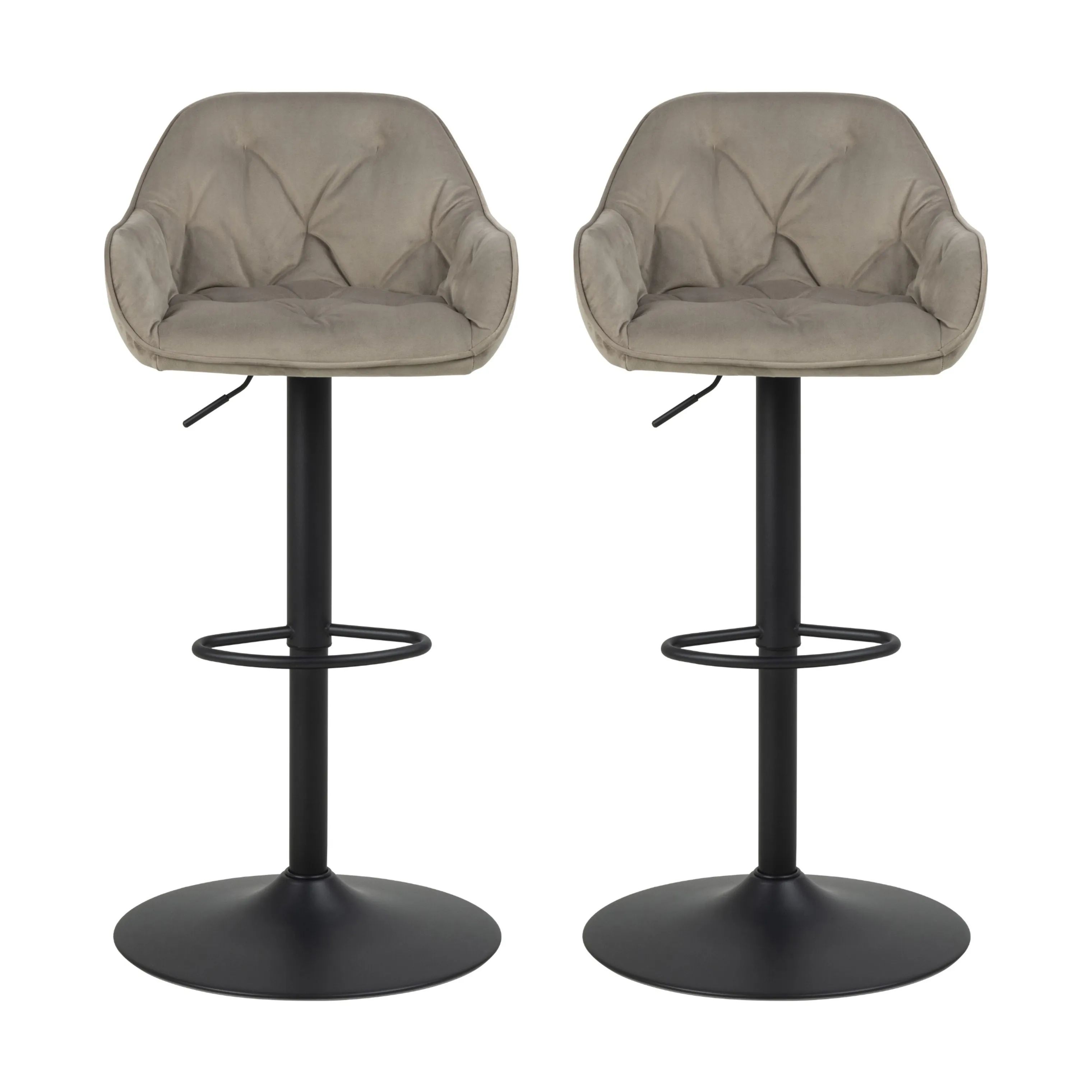 CASA Living Barstole Brooke Barstol - 2 stk i Beige, 1
