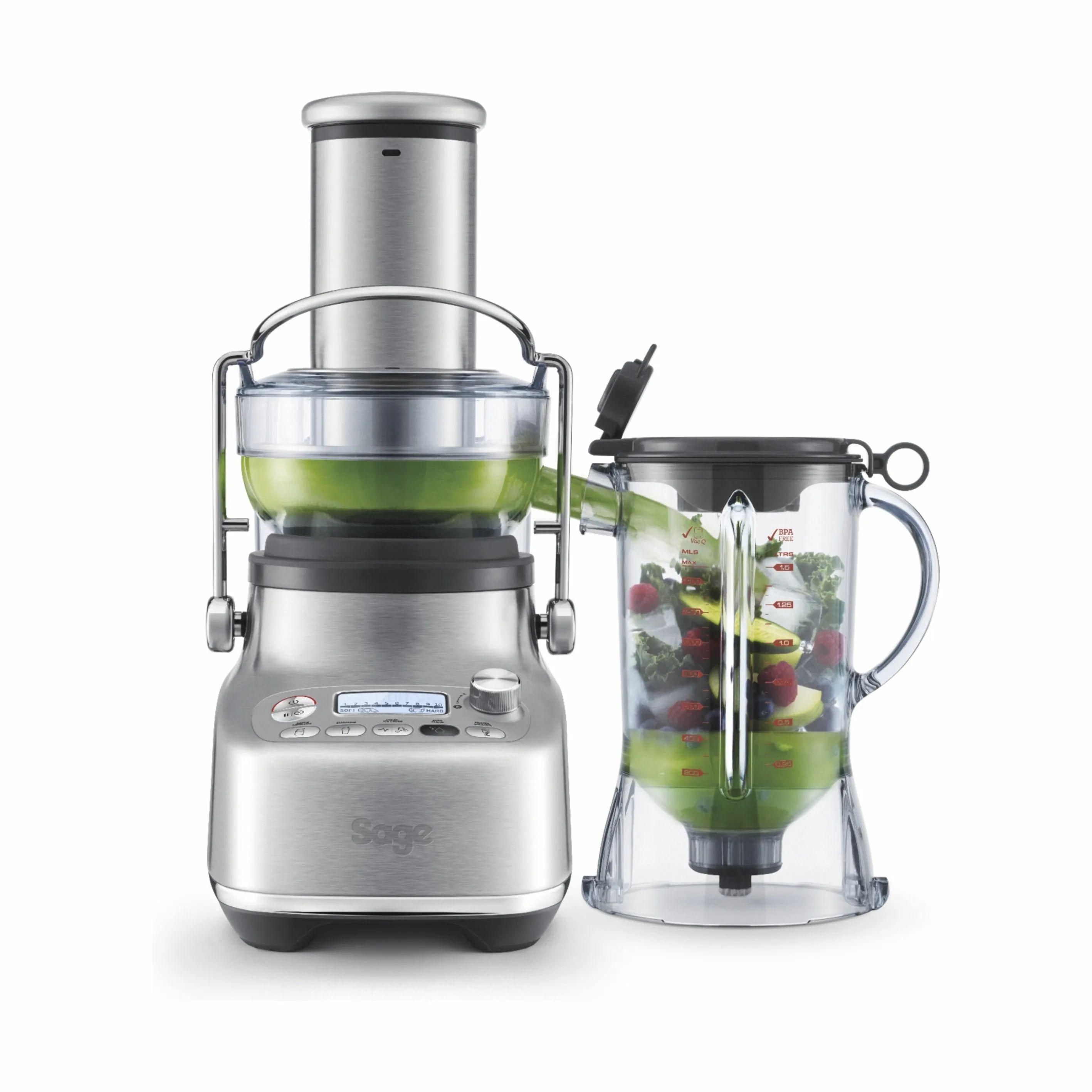 Sage Juicepressere The Bluicer Juicer i Stål, 7