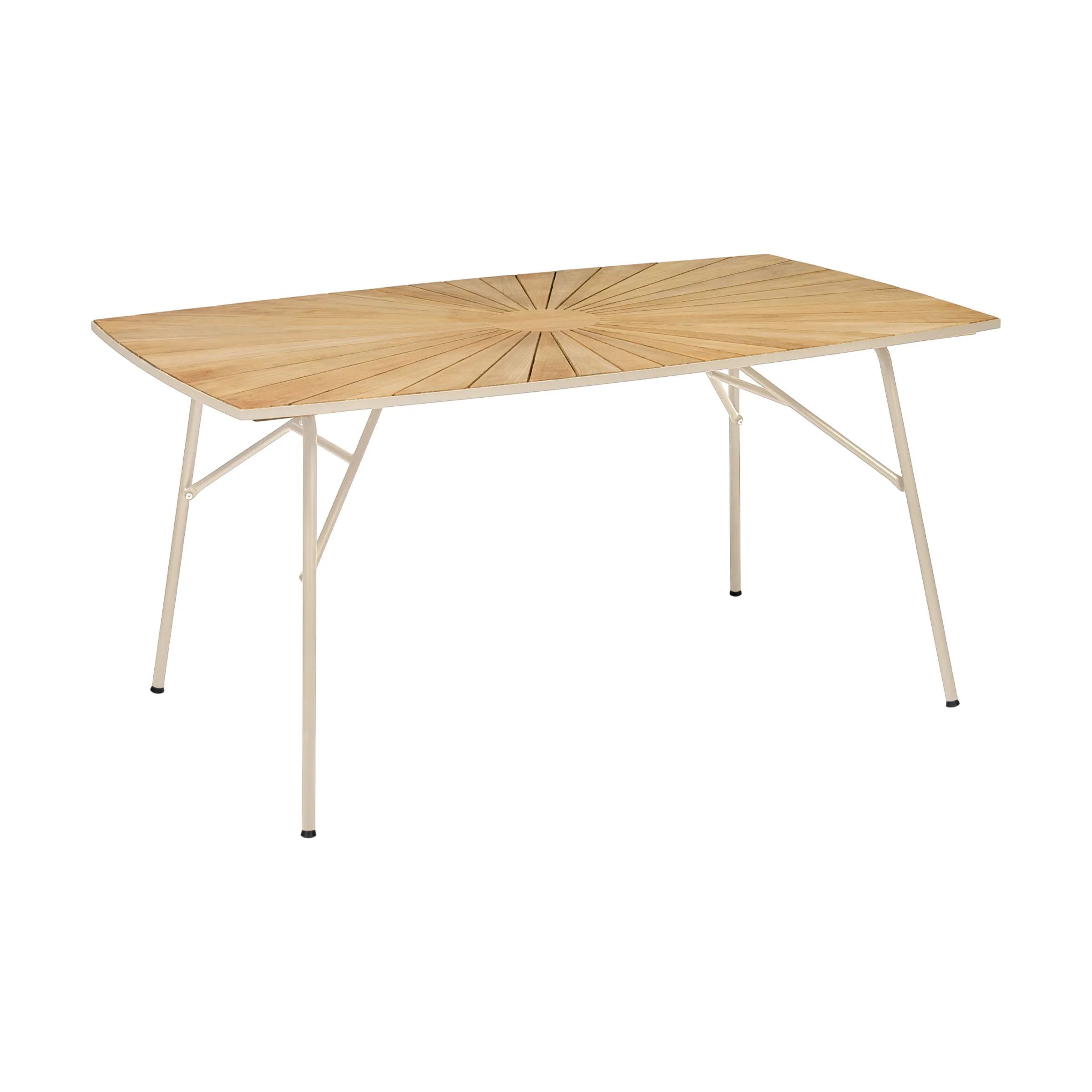 Mandalay Havespiseborde Marguerit Havebord i taupe, 144 cm, 1