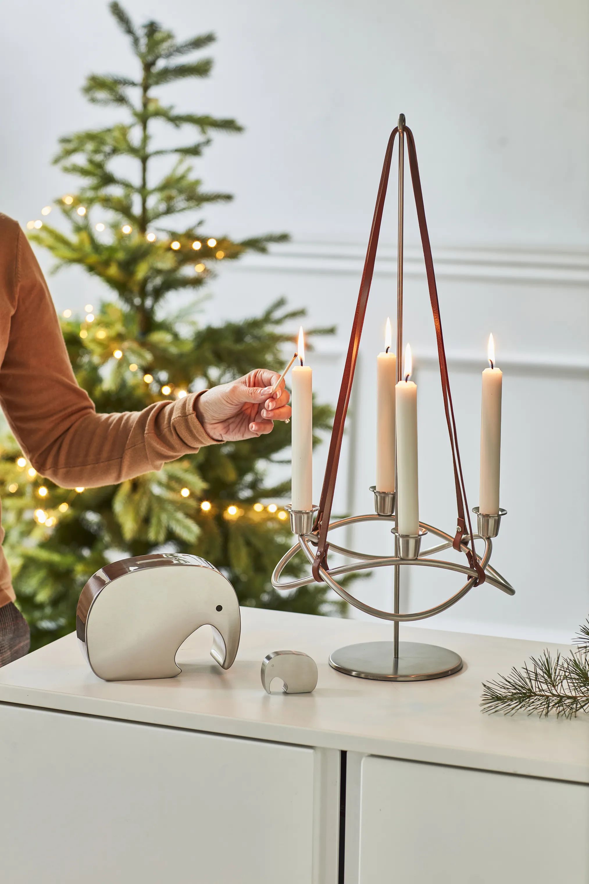 Georg Jensen Oplukkere Elephant Øllefant Oplukker i Mat/Stål, 4