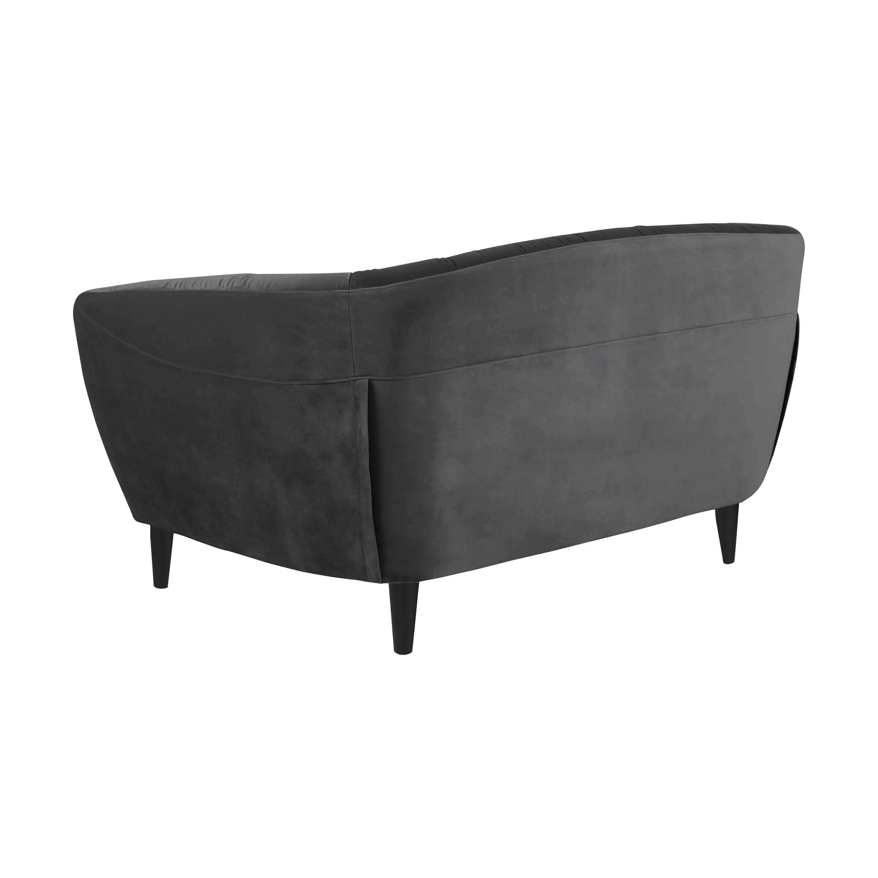 CASA Living Sofaer Ria Sofa i Mørkegrå, 150 cm, 5
