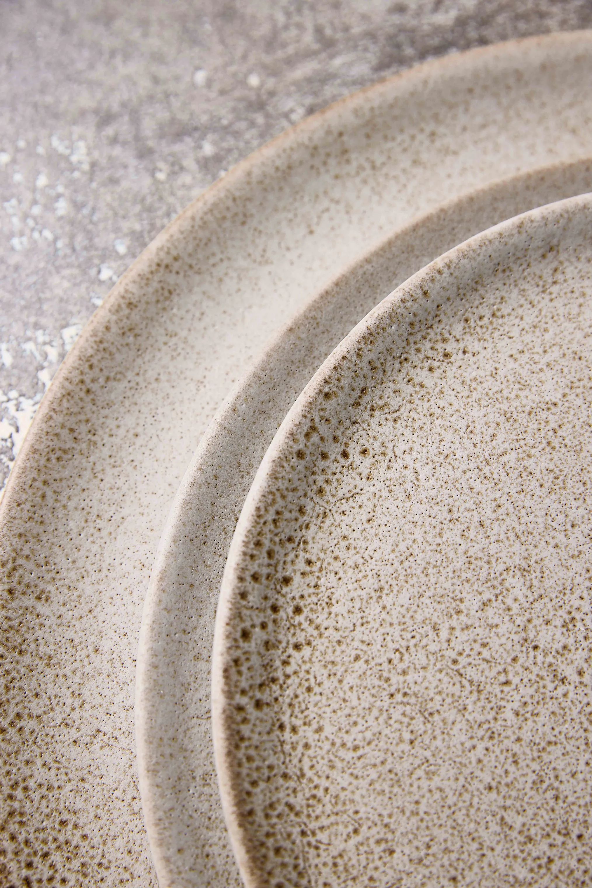 RAW by Aida Kagetallerkener Desserttallerken i Sandy Beige, 2
