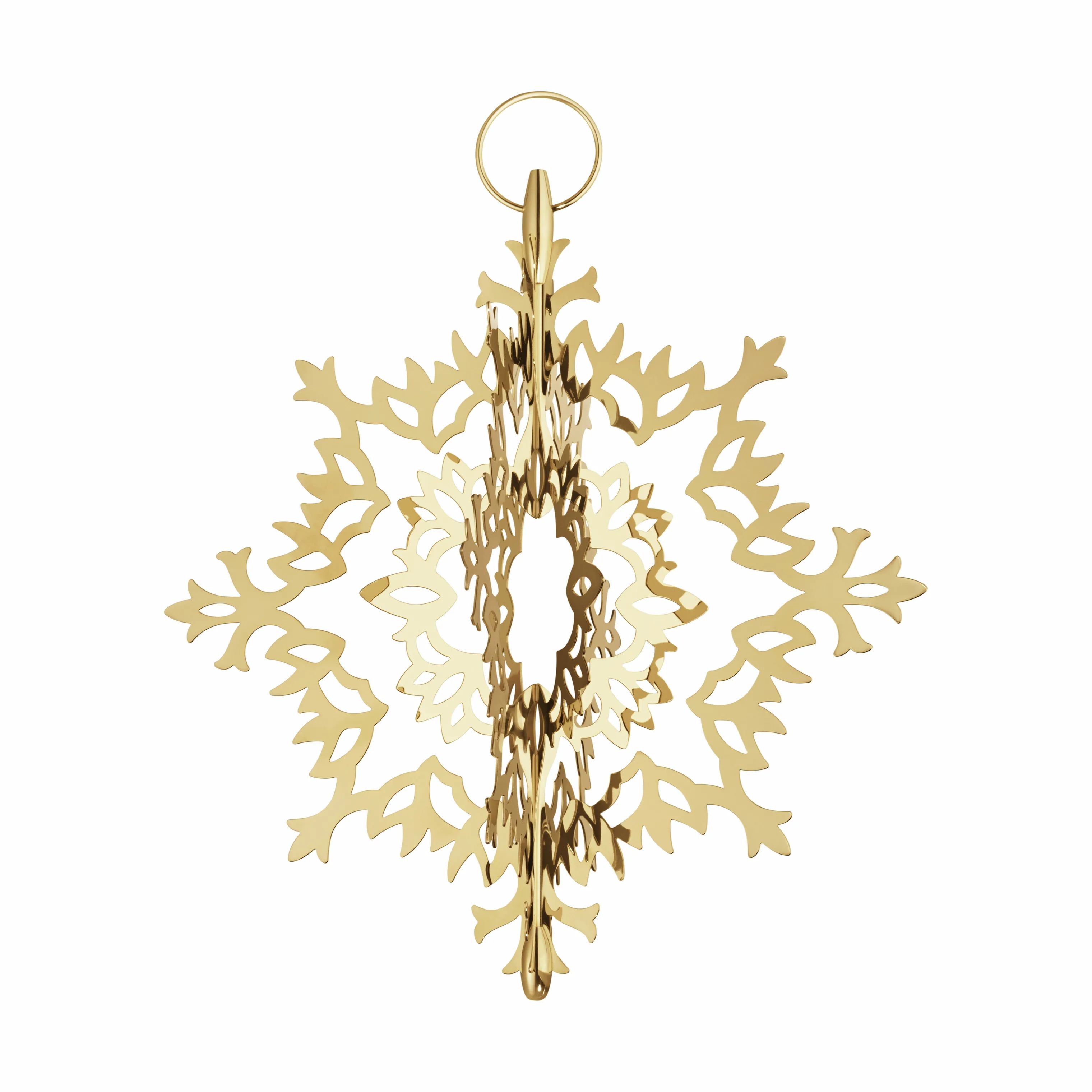 Georg Jensen Topstjerner Christmas Collectibles CC 2020 Topstjerne i Guldfarvet, 25,8 cm, 1