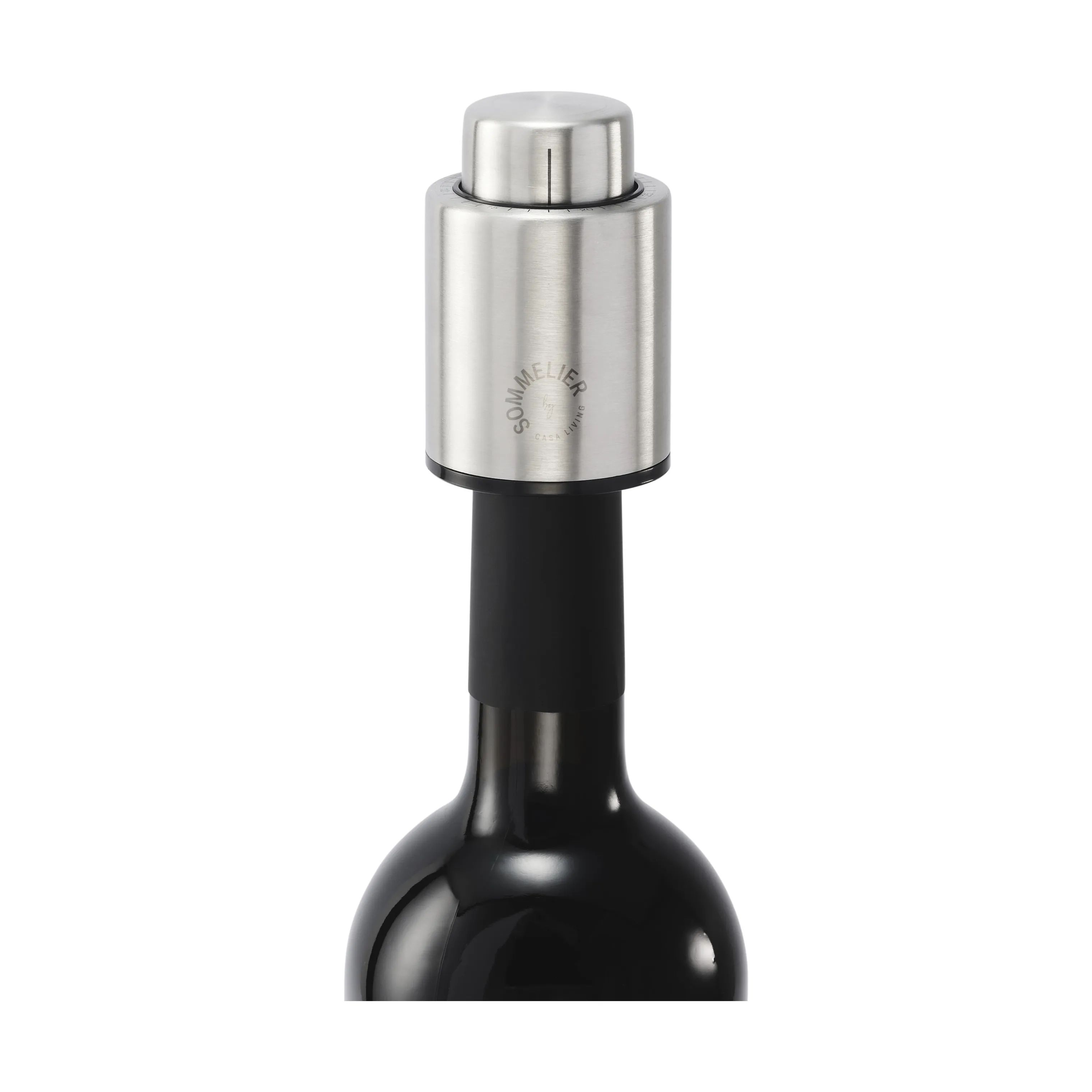 Sommelier by CASA Living Vinpropper Sommelier Vakuumprop t. vin i stål, 4