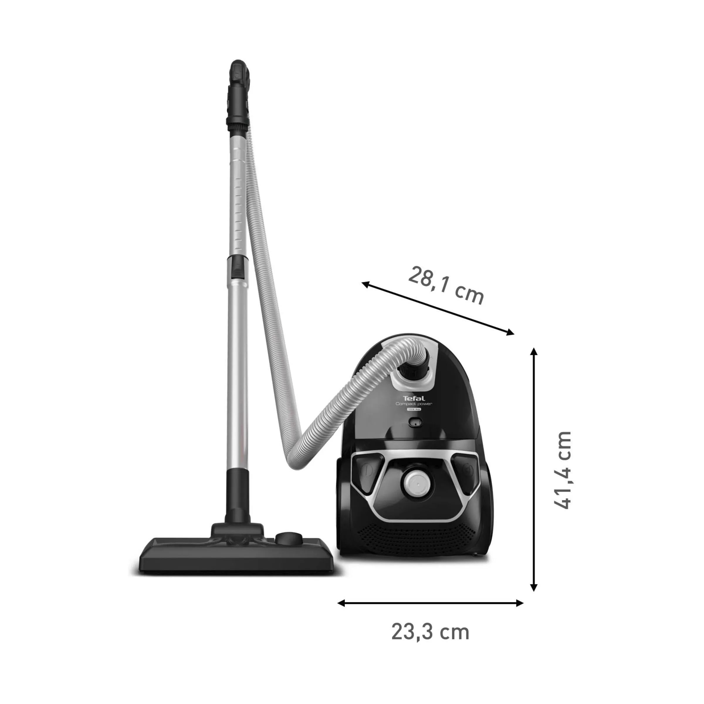 Tefal Støvsugere Compact Power Animal Støvsuger i Sort, 4