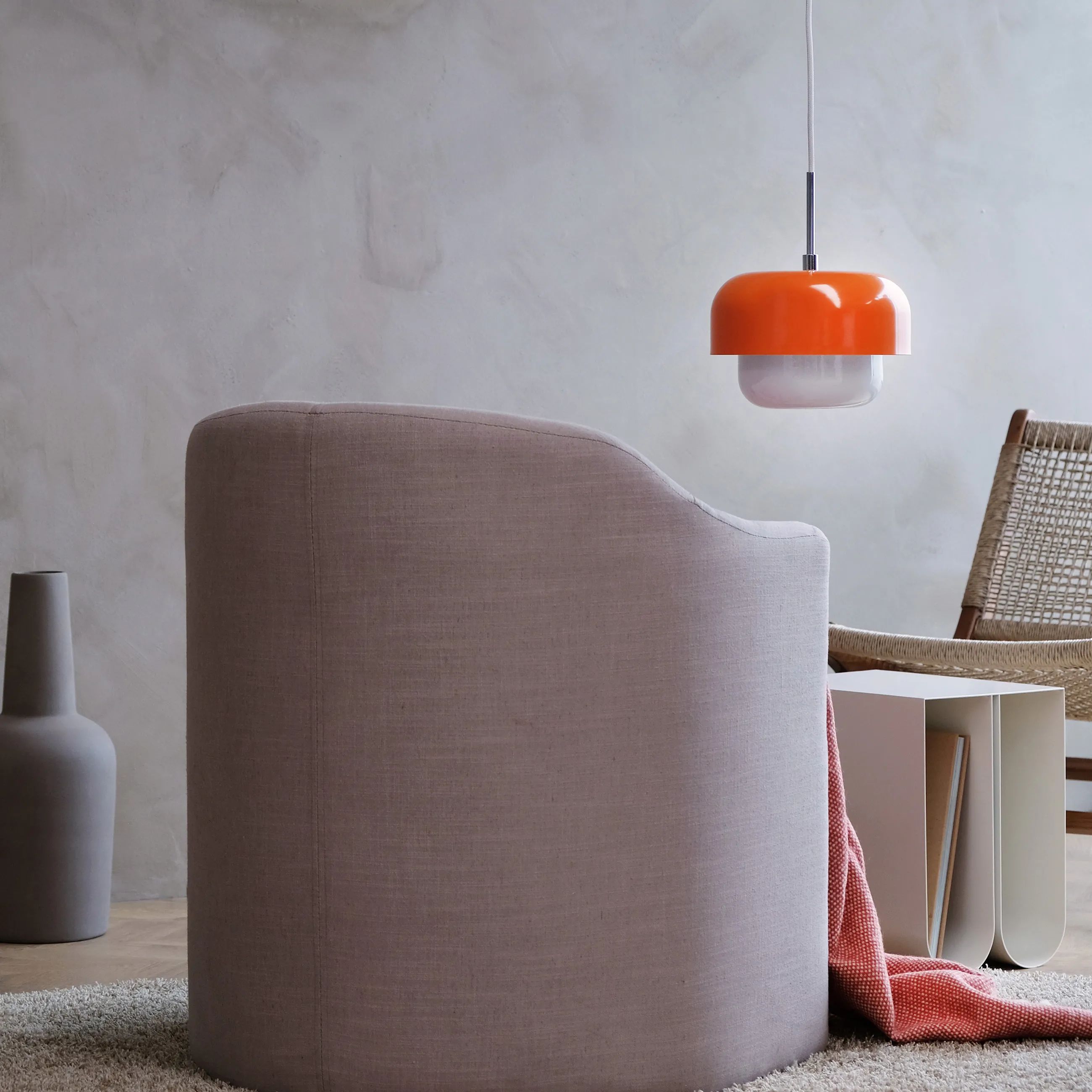 Dyberg Larsen Pendler Haipot D23 Pendel i Orange, 2