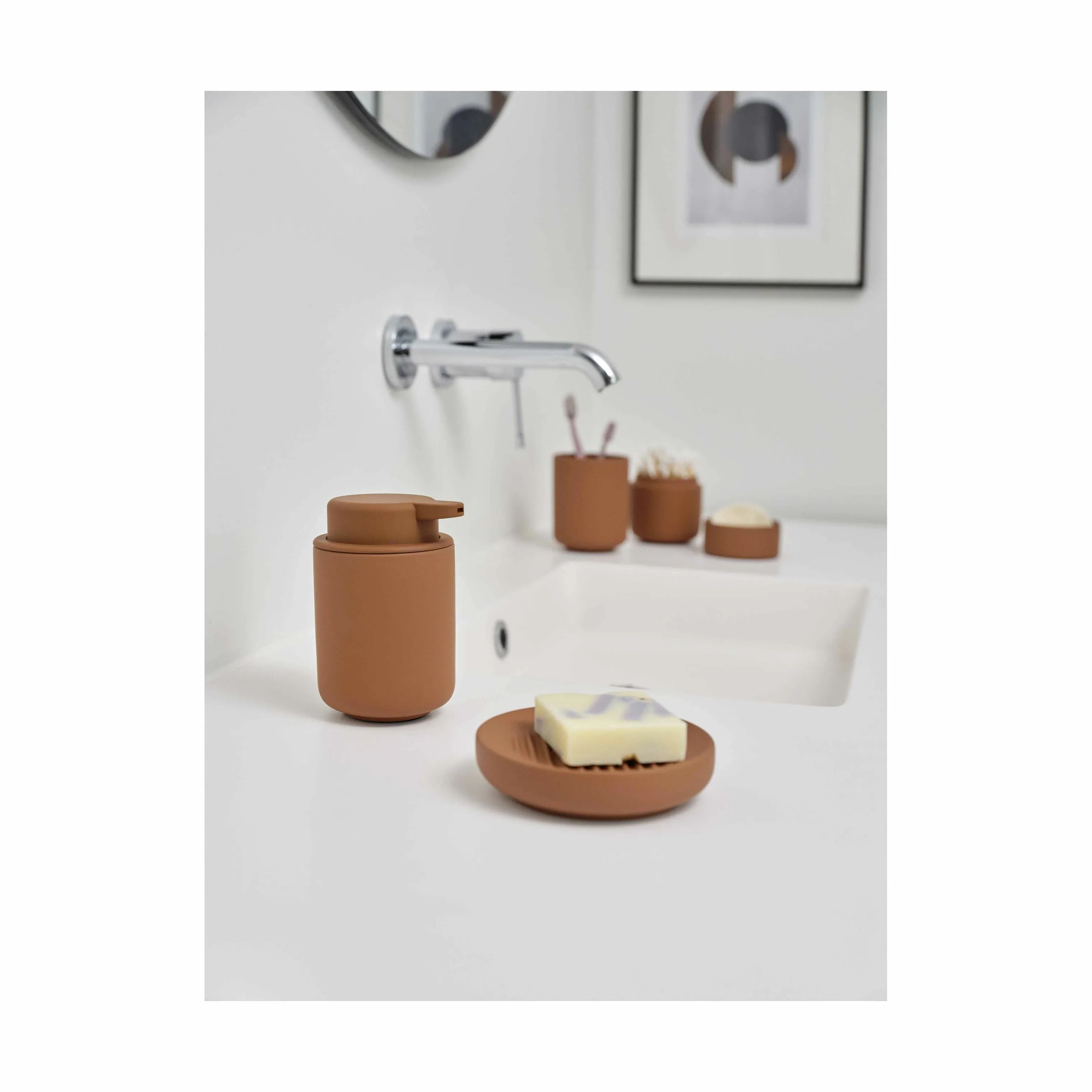Zone Krukker med låg Ume Krukke m. låg i Terracotta, 3