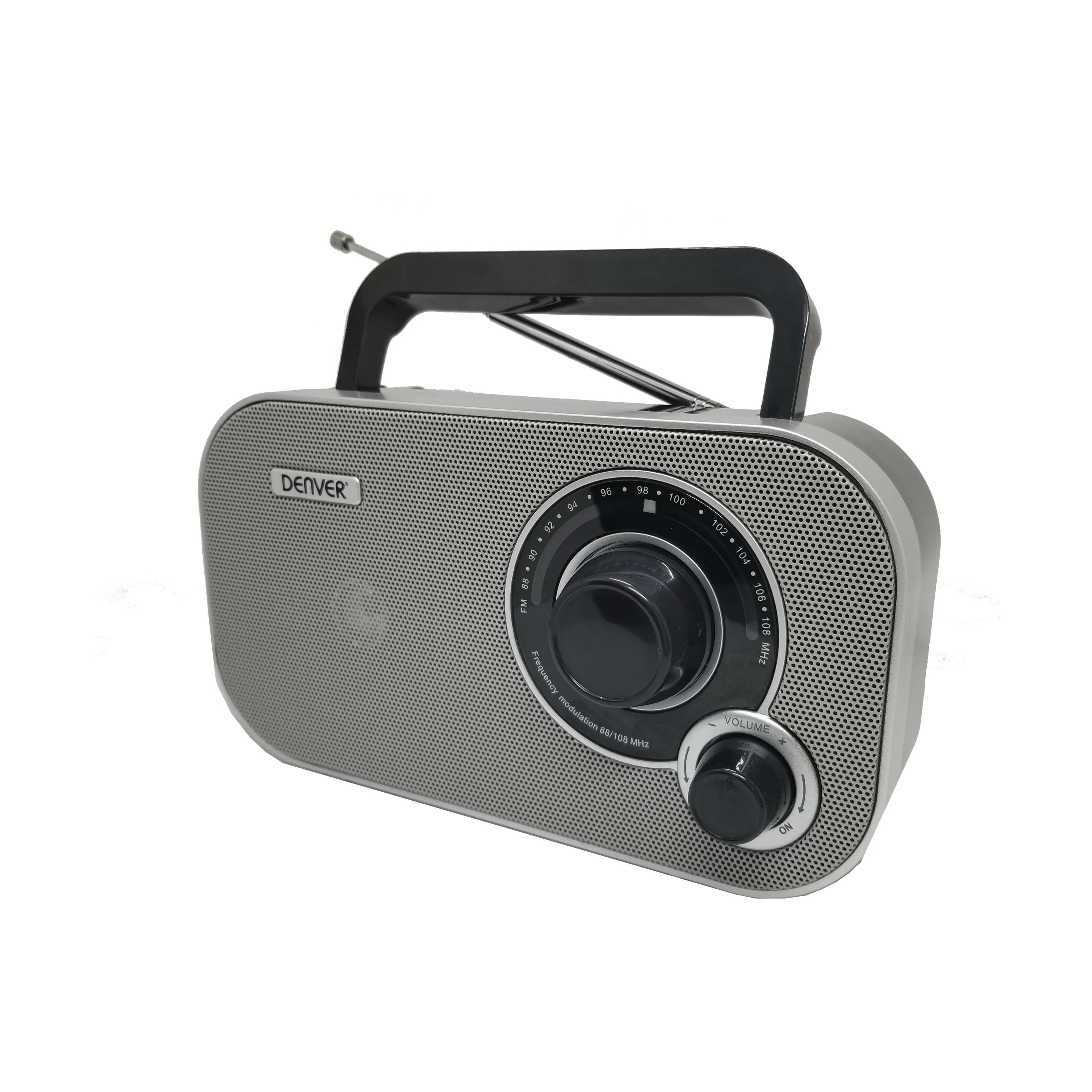 Denver Højtalere TR-51 FM Radio i Grå, 1