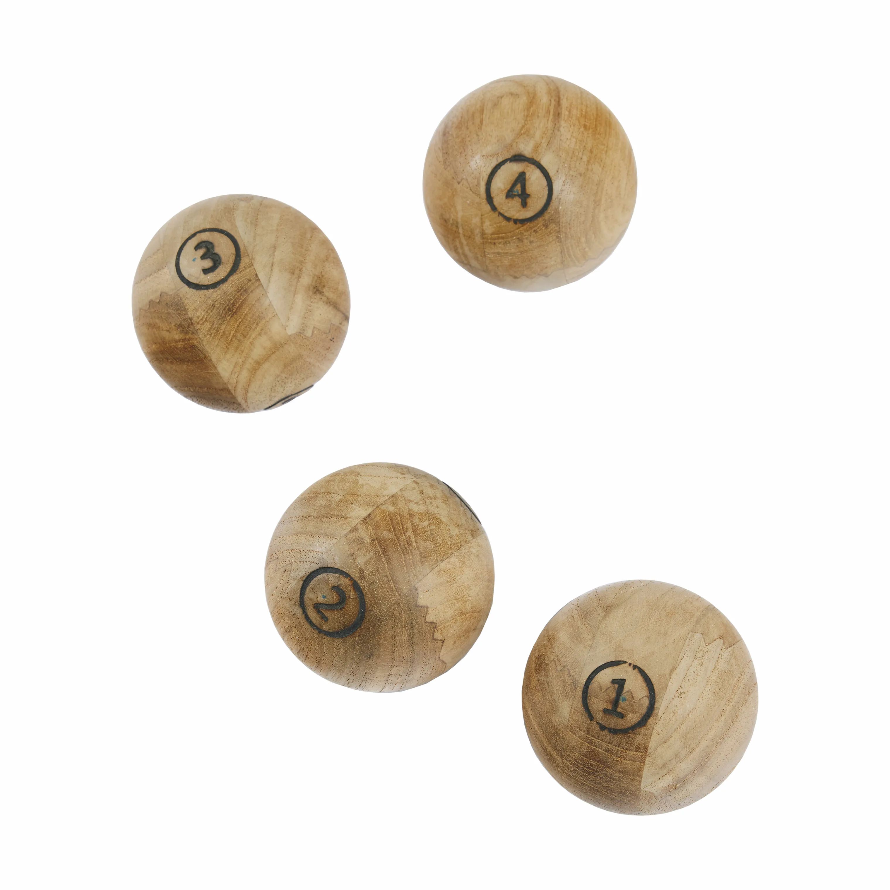Mandalay Havespil Sussex Kroket i Teak, 4