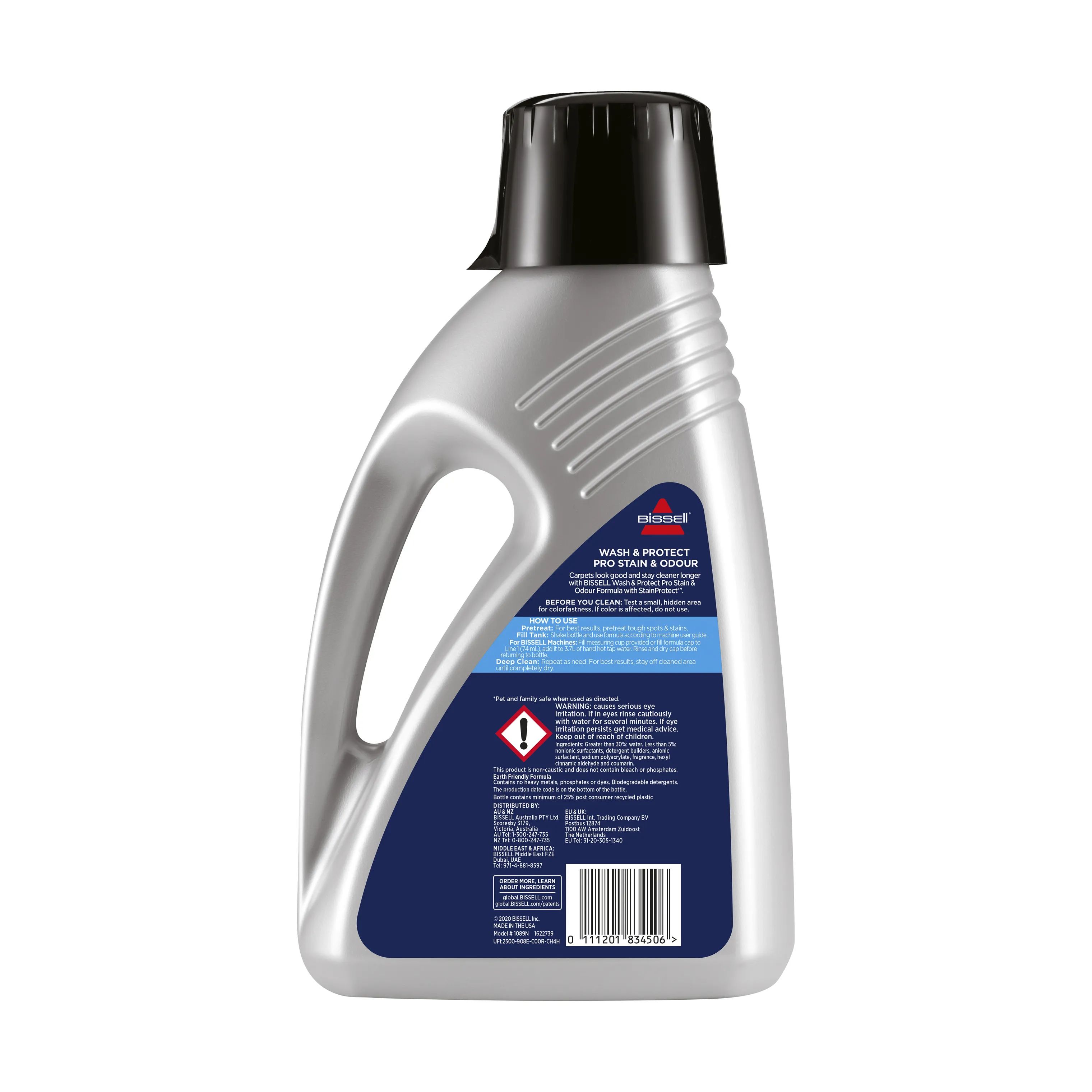 BISSELL Øvrig rengøring Wash & Protect Pro Rengøringsmiddel i Sølvfarvet, 2