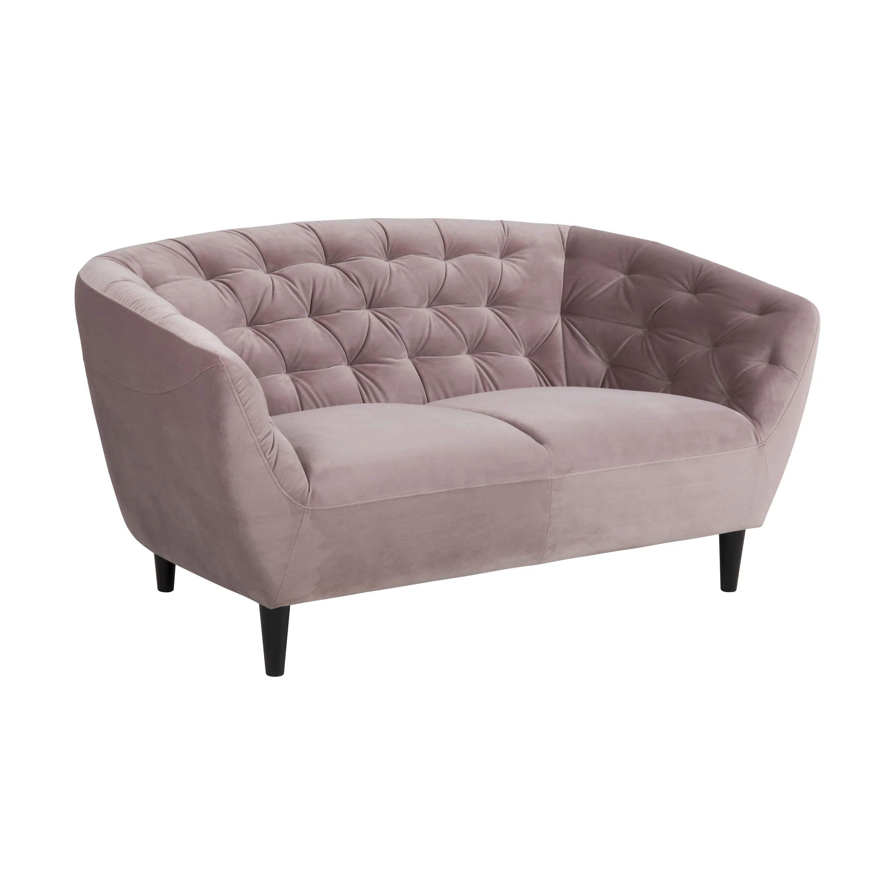 CASA Living Sofaer Ria Sofa i Dusty rose, 150 cm, 4