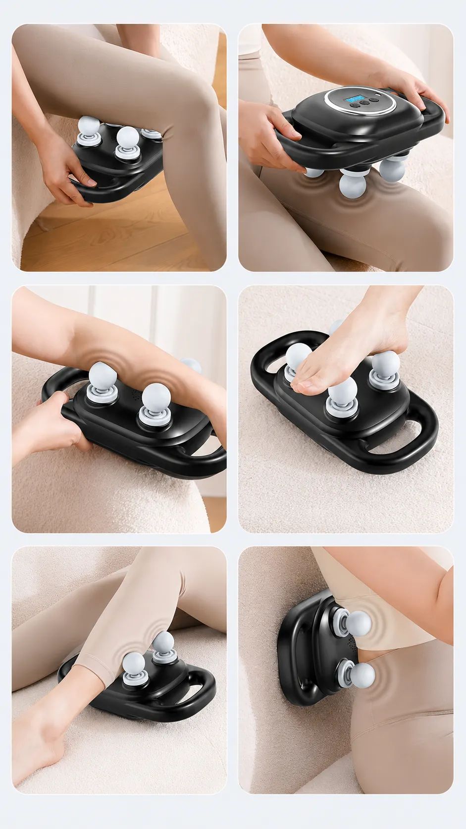 MassagePro Massageapparater Massageapperat i Sort, 2