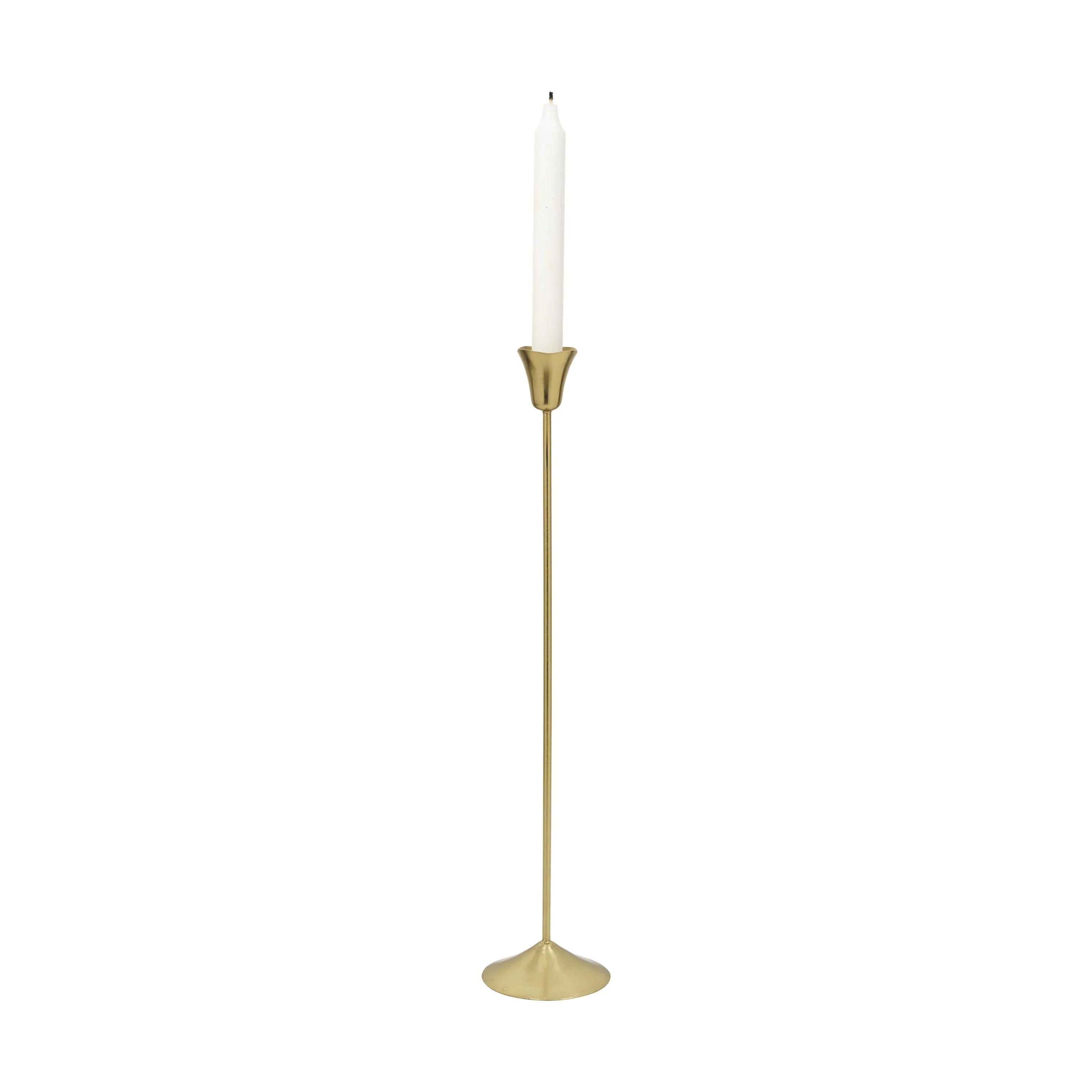 Broste Copenhagen Kronelysestage Ria Lysestage i messing , 45 cm, 1