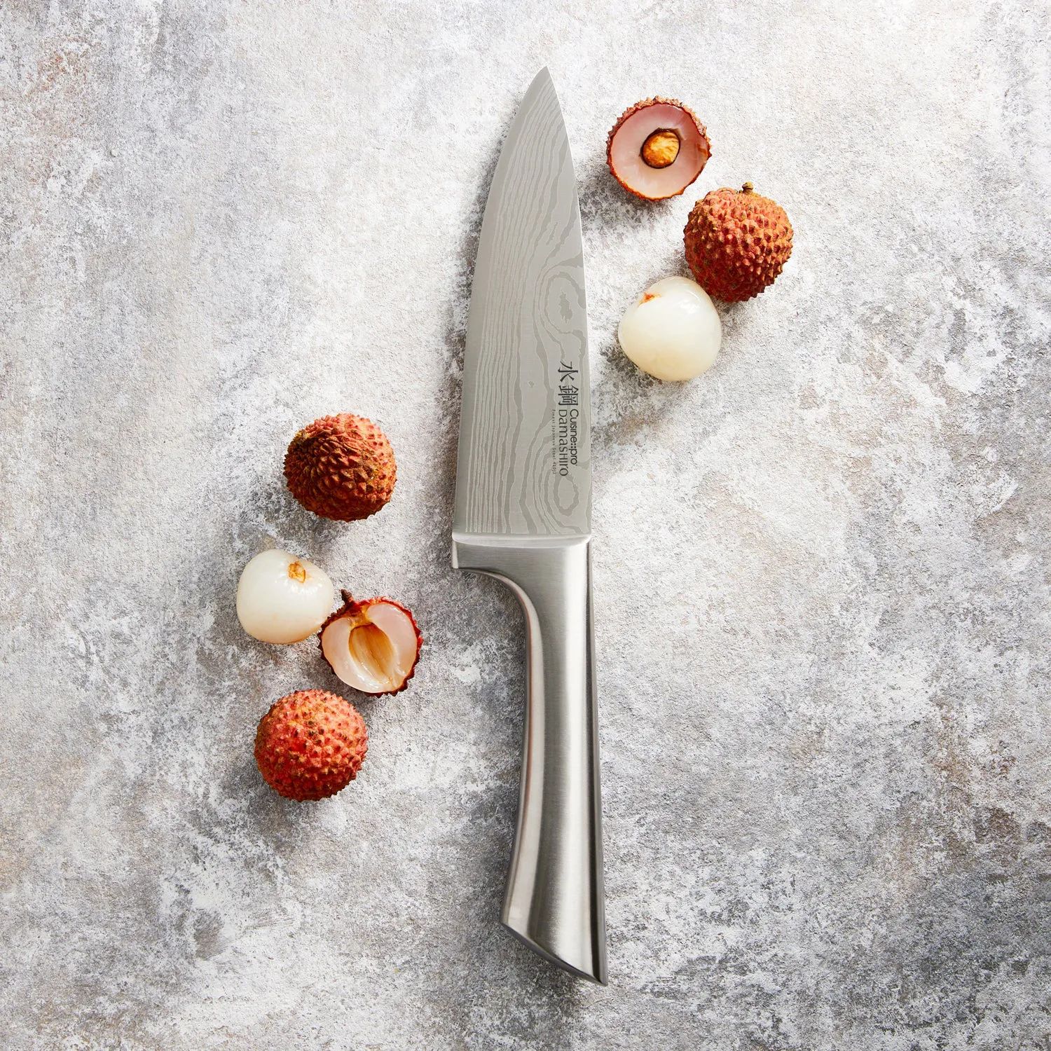 THE CUSTOM CHEF™ Kokkeknive Cuisine::pro®
Damashiro® Damashiro® Kokkekniv i Sølvfarvet, 2
