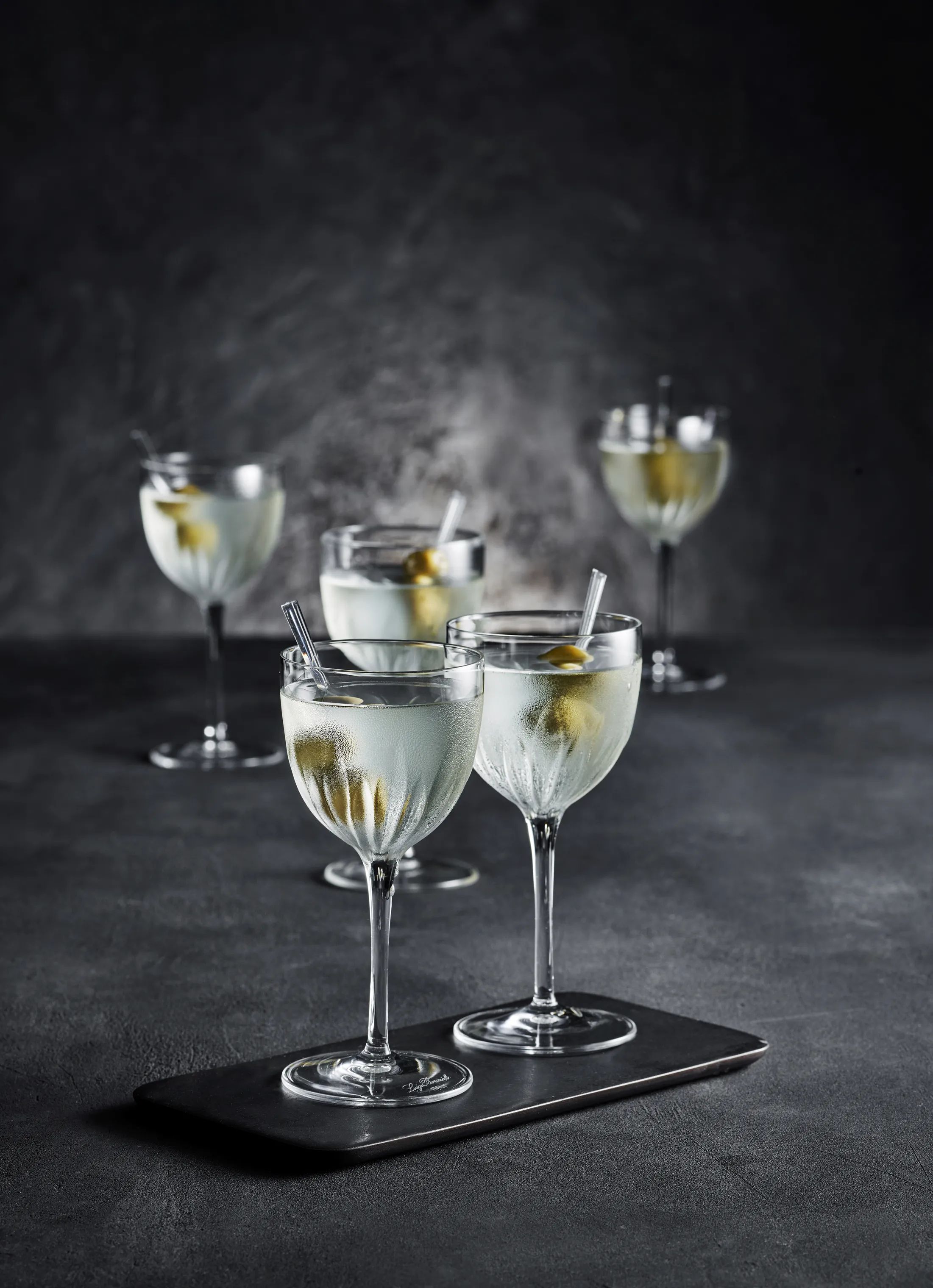 Luigi Bormioli Cocktailglas Mixology Nick & Nora Cocktailglas - 4 stk. i klar, 15 cl, 3