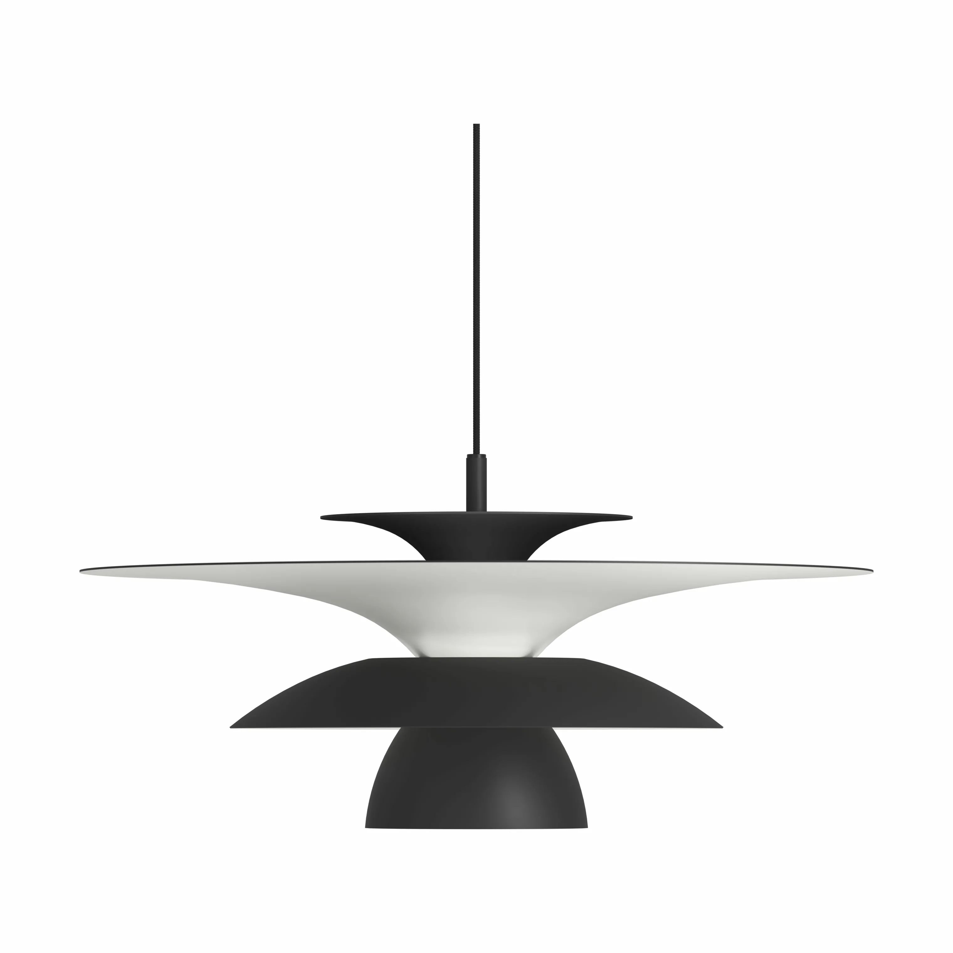 Belid Pendler Picasso Pendel i Mat sort, 50 cm, 1