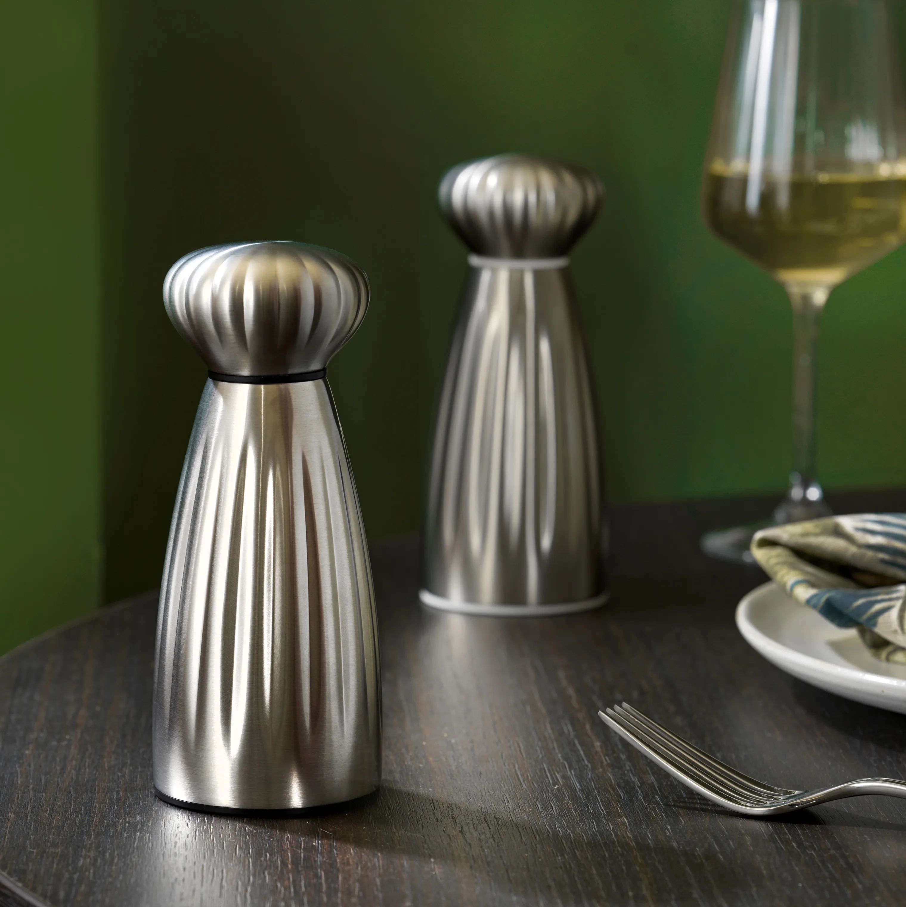 Robert Welch Saltkværne Palm Satin Palm Saltkværn i Rustfrit stål, 2