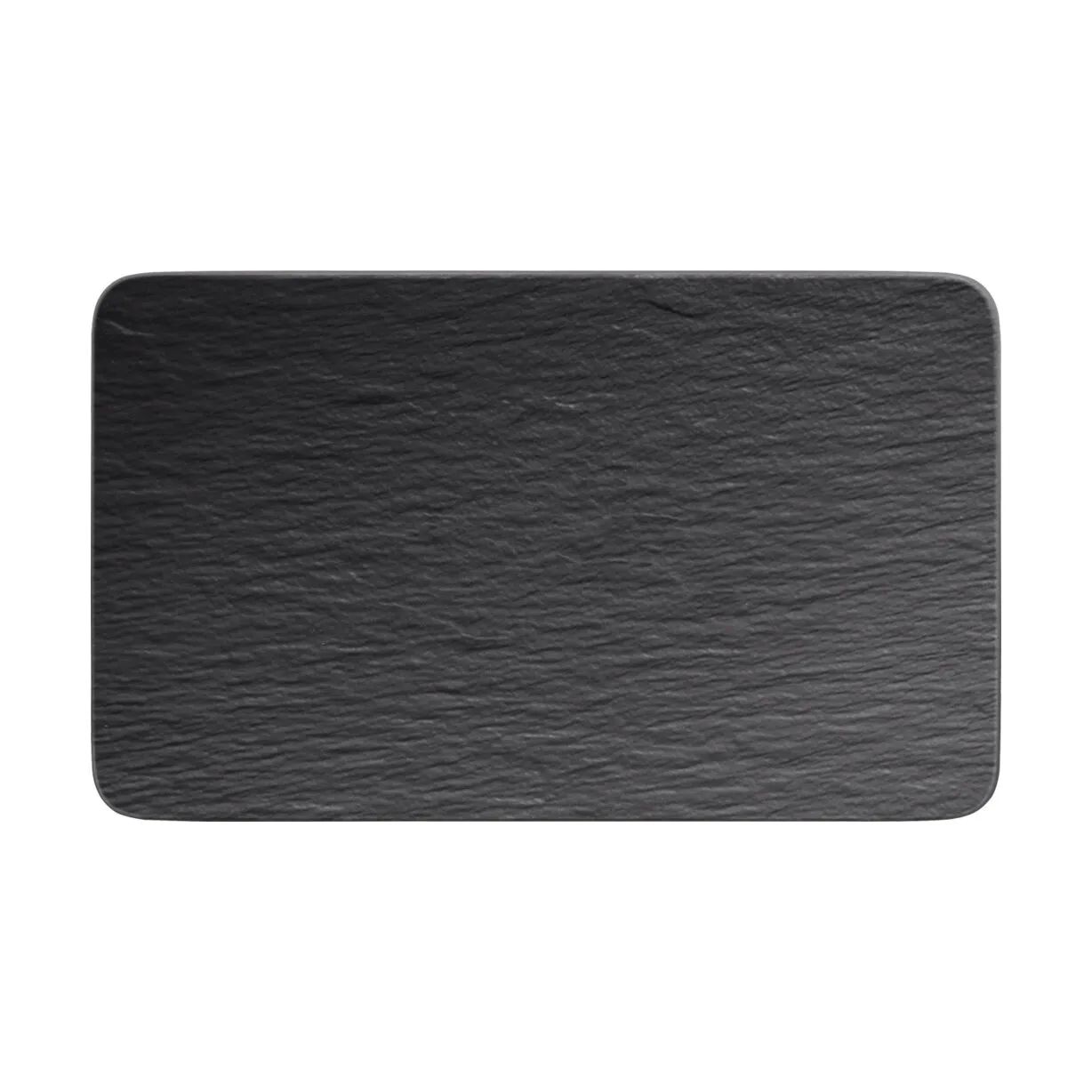 Villeroy & Boch Serveringsfade Manufacture Rock Serveringsfad i B16,9 x L28 cm, 1