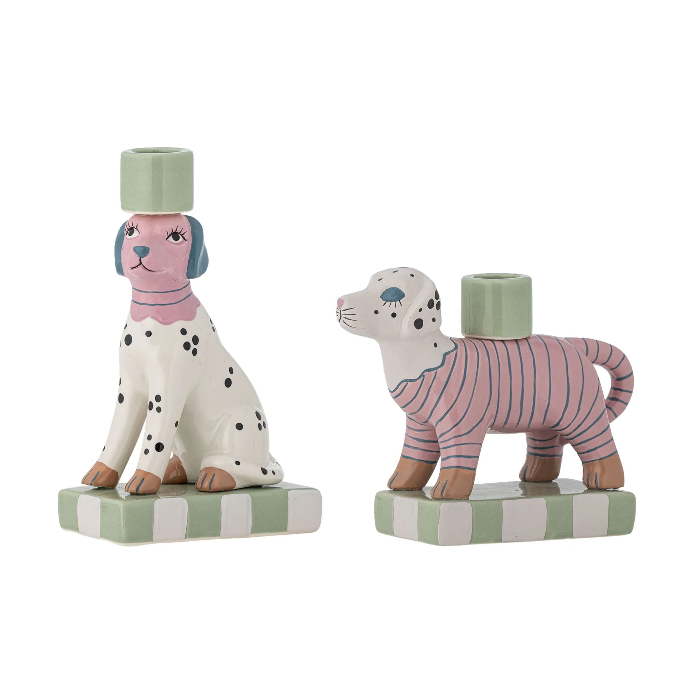 Bloomingville Kronelysestage Lysestage - Doglie i Rose, 4