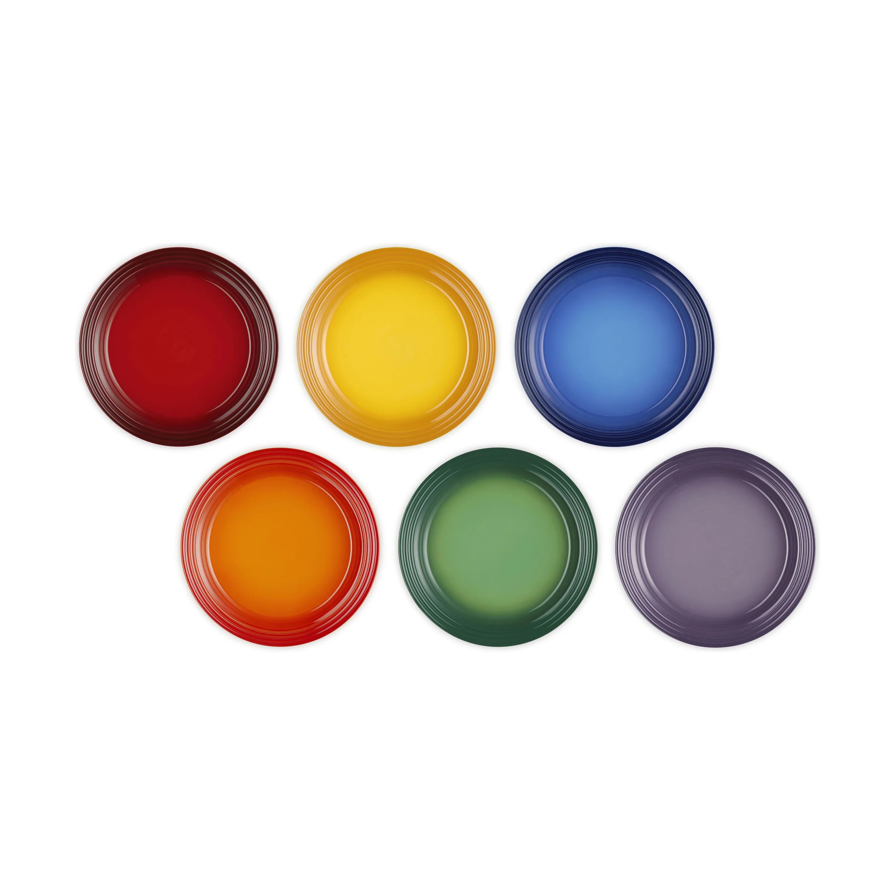 Le Creuset Middagstallerkener Rainbow Middagstallerken i Rainbow, 1