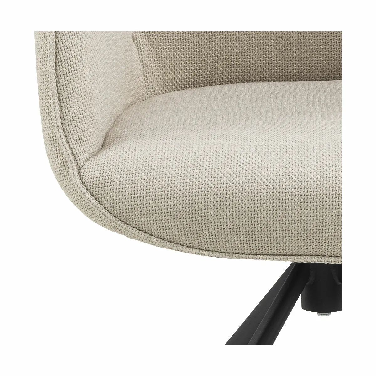 CASA Living Spisebordsstole Aura Spisebordsstol i Beige, 5