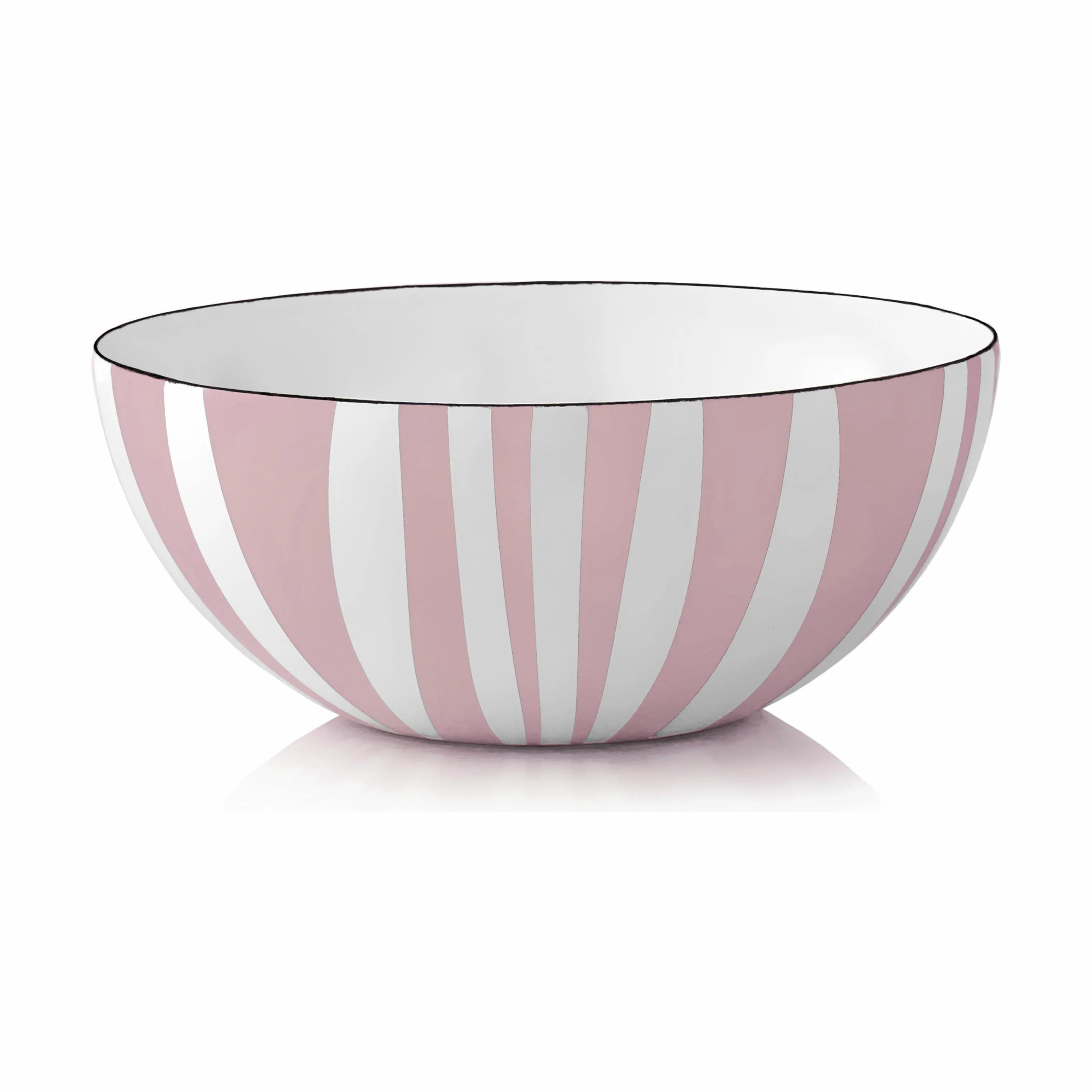 Cathrineholm Serveringsskåle Stripes Skål i Rosa, 18 cm, 1