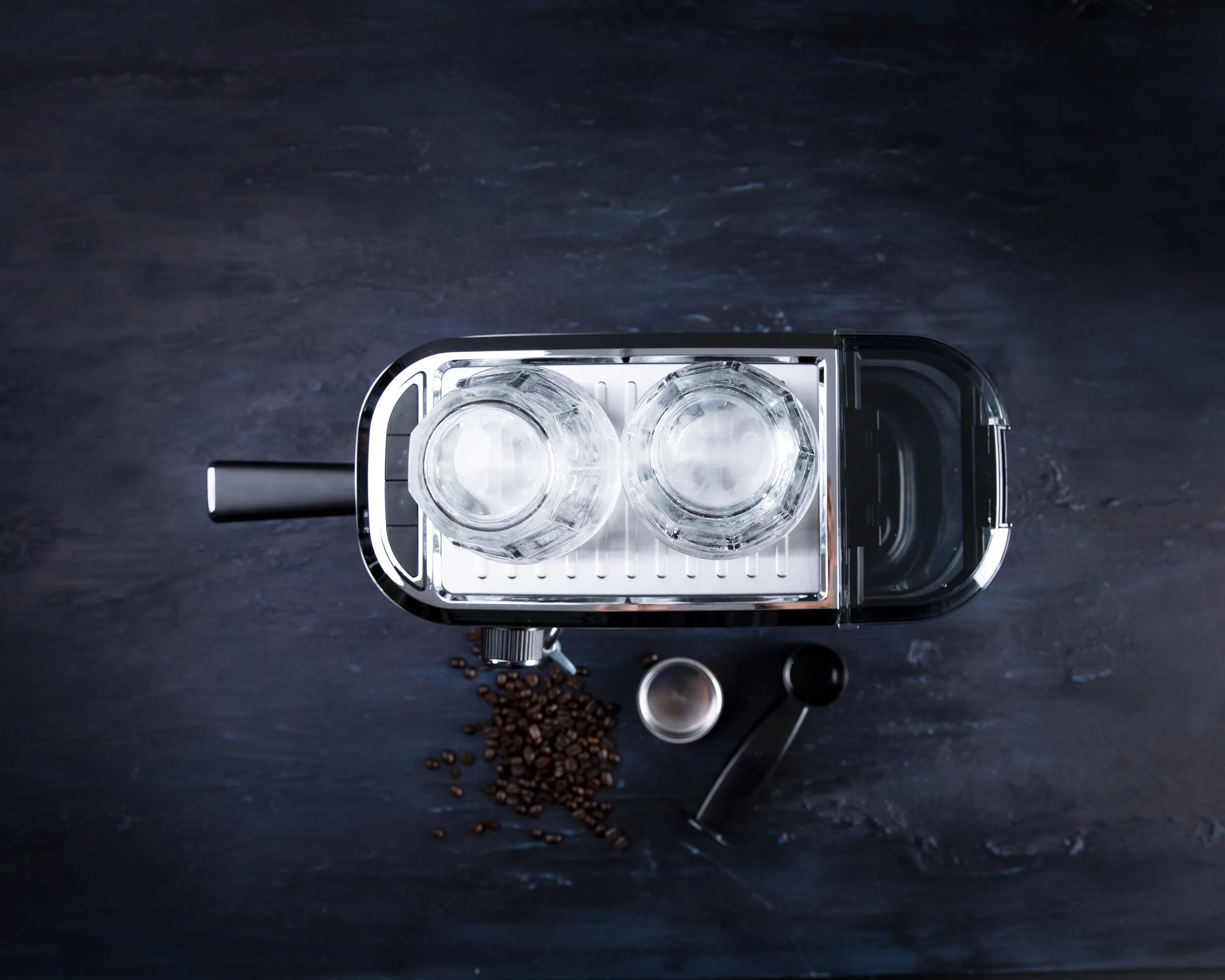 Gastronoma Espressomaskiner Espressomaskine i Rustfri stål, 3