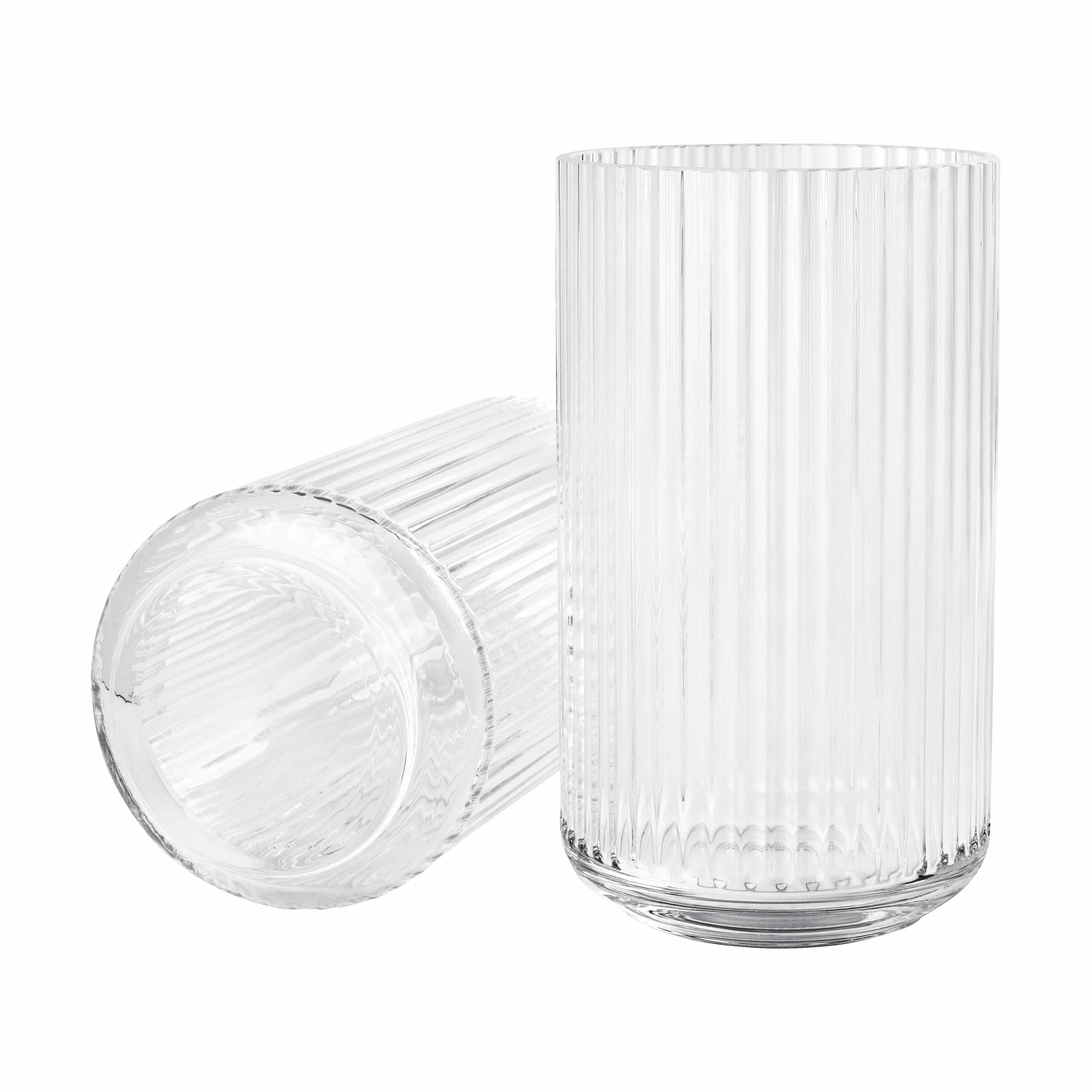 Lyngby Porcelæn Vaser Vase i Klar, 25 cm, 2