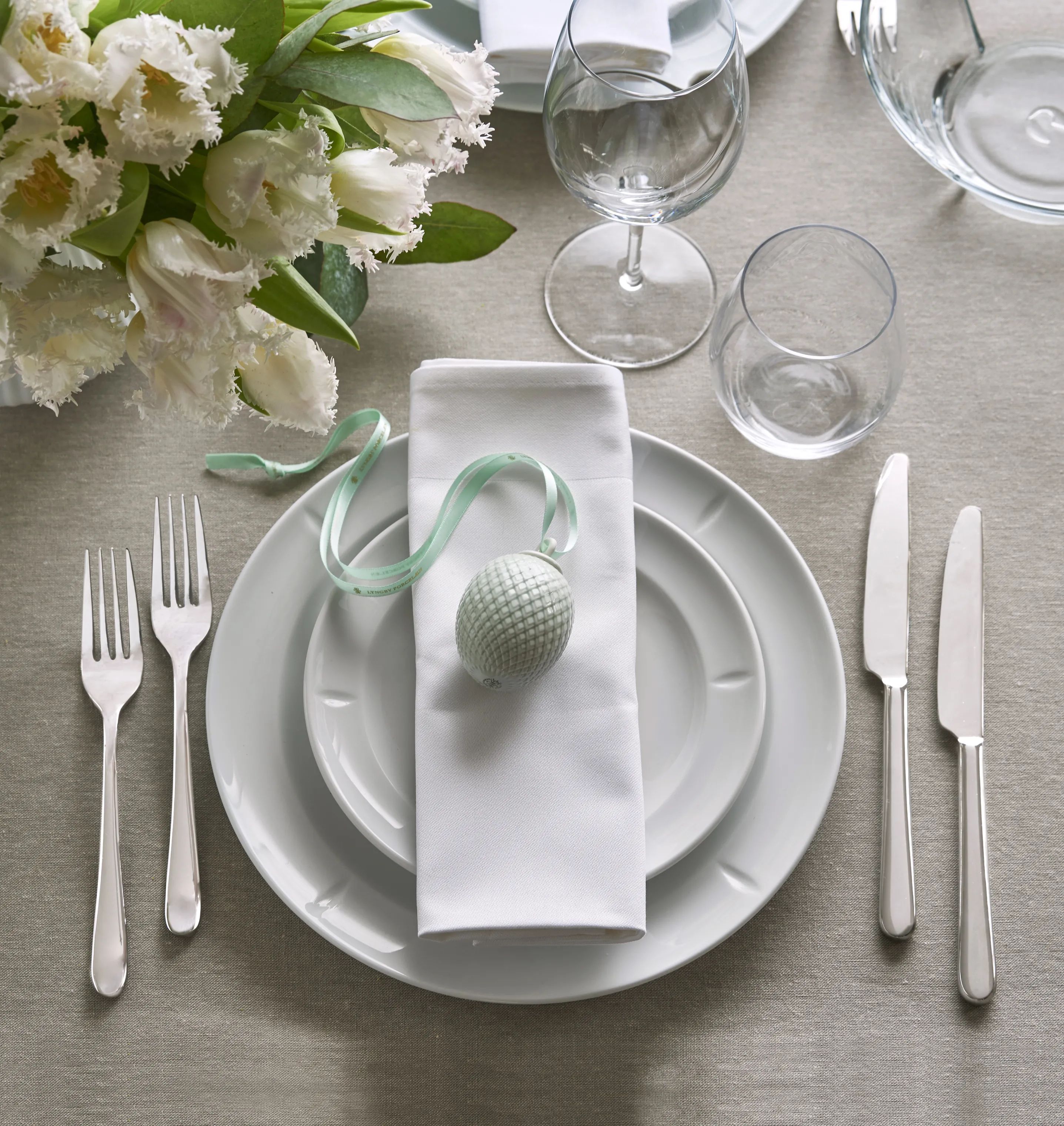 Rosendahl Middagstallerkener Grand Cru Soft Middagstallerken i Hvid, 27 cm, 3