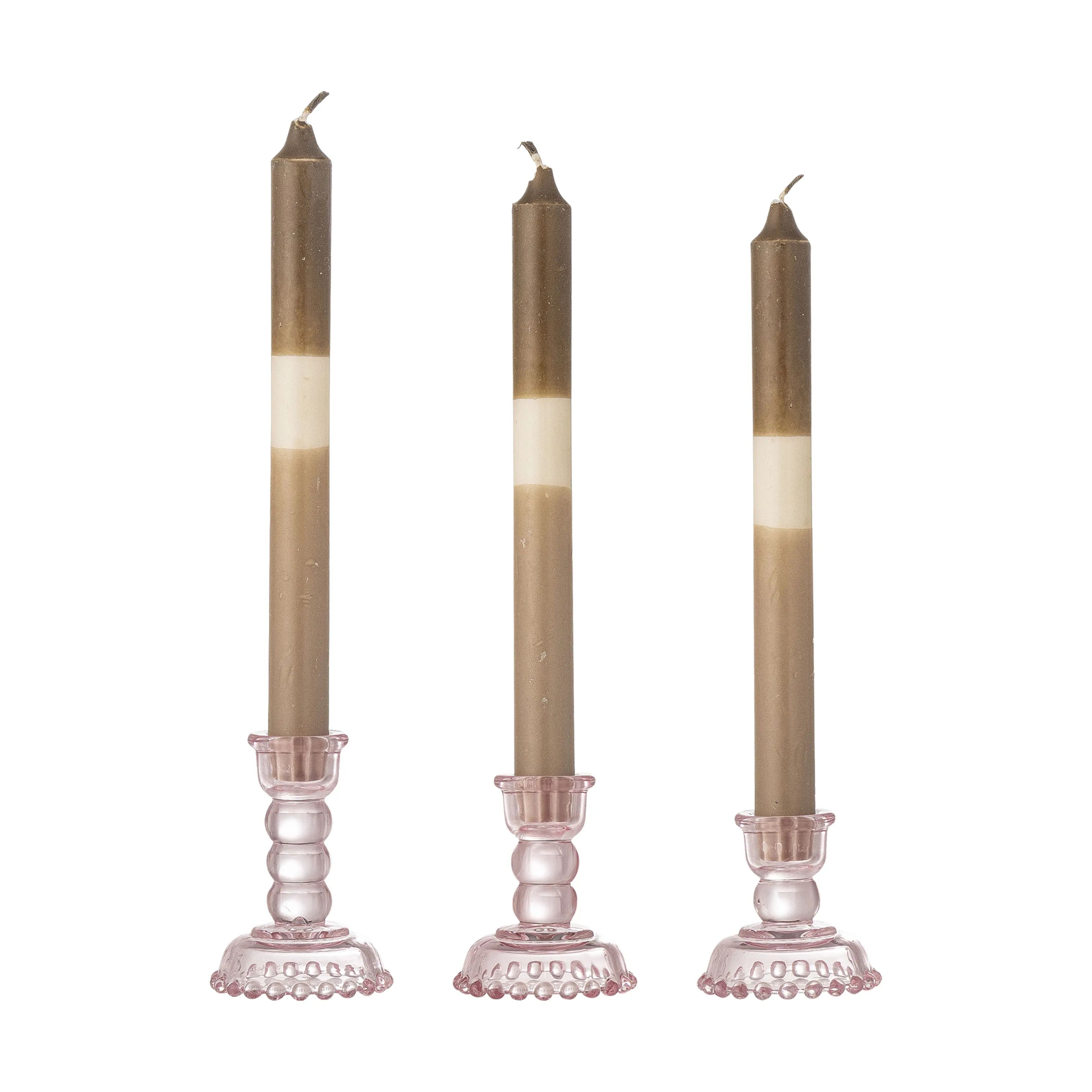Bloomingville Kronelysestage Delphia Kronelysestage - 3 stk. i Rose, 4