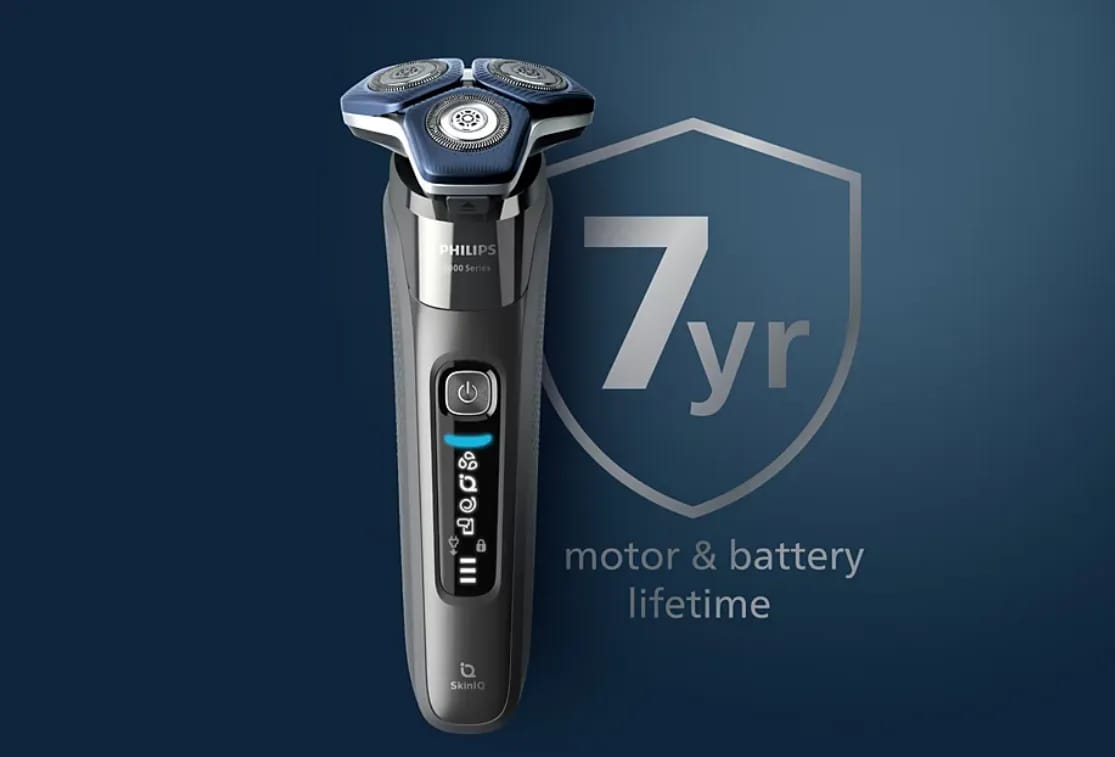Philips Barbermaskiner 7000 Series 7000 Wet & Dry Barbermaskine i Blå, 6