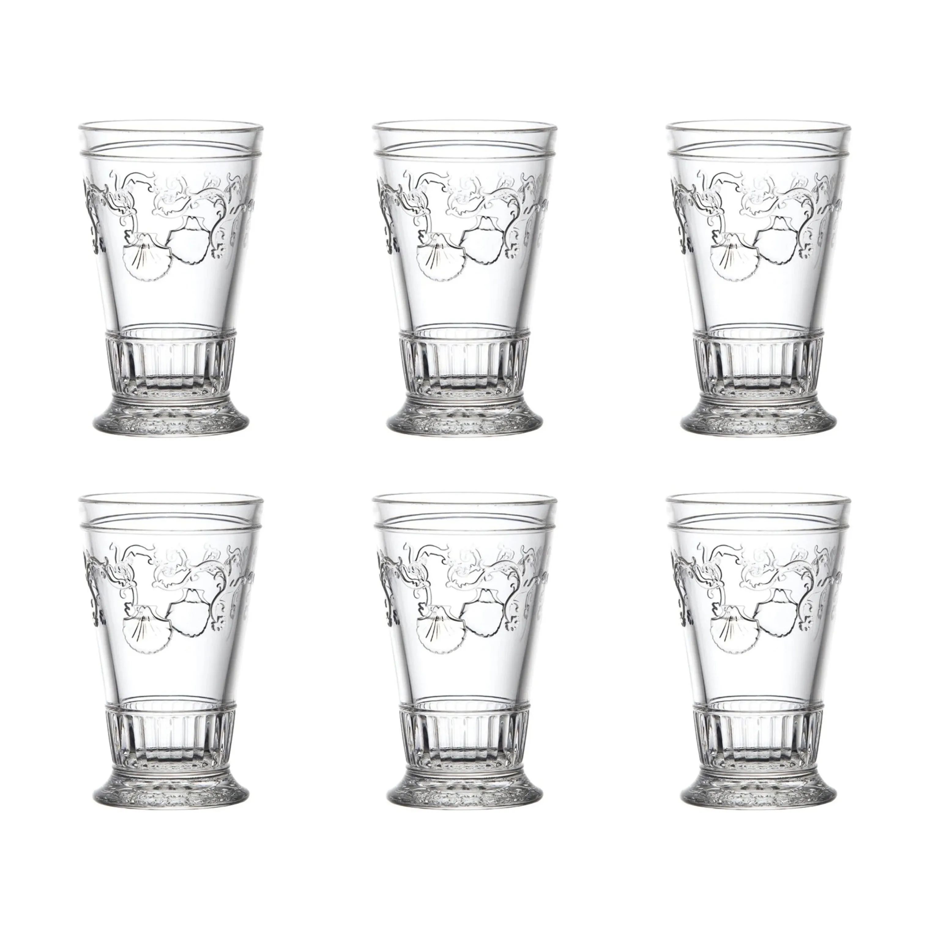 La Rochère Ølglas Versailles Ølglas - 6 stk. i Klar, 1