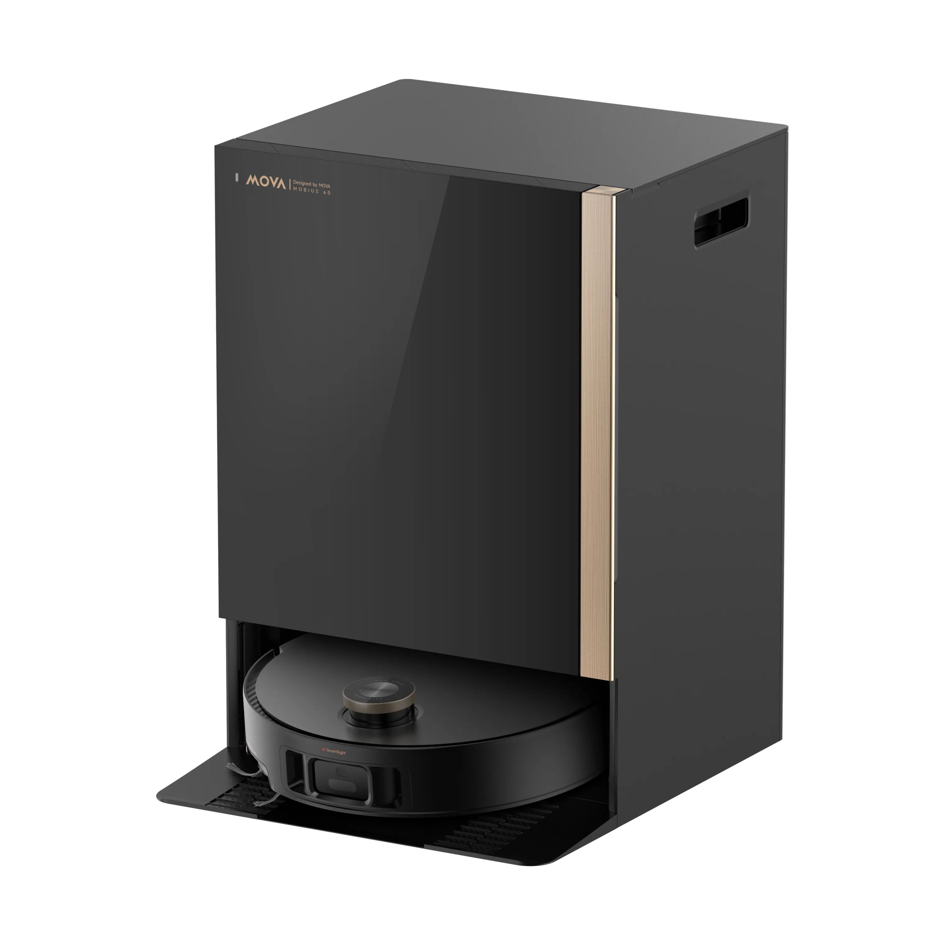 Mova Robotstøvsugere Robotstøvsuger MOBIUS 60 RVC i Sort, 1
