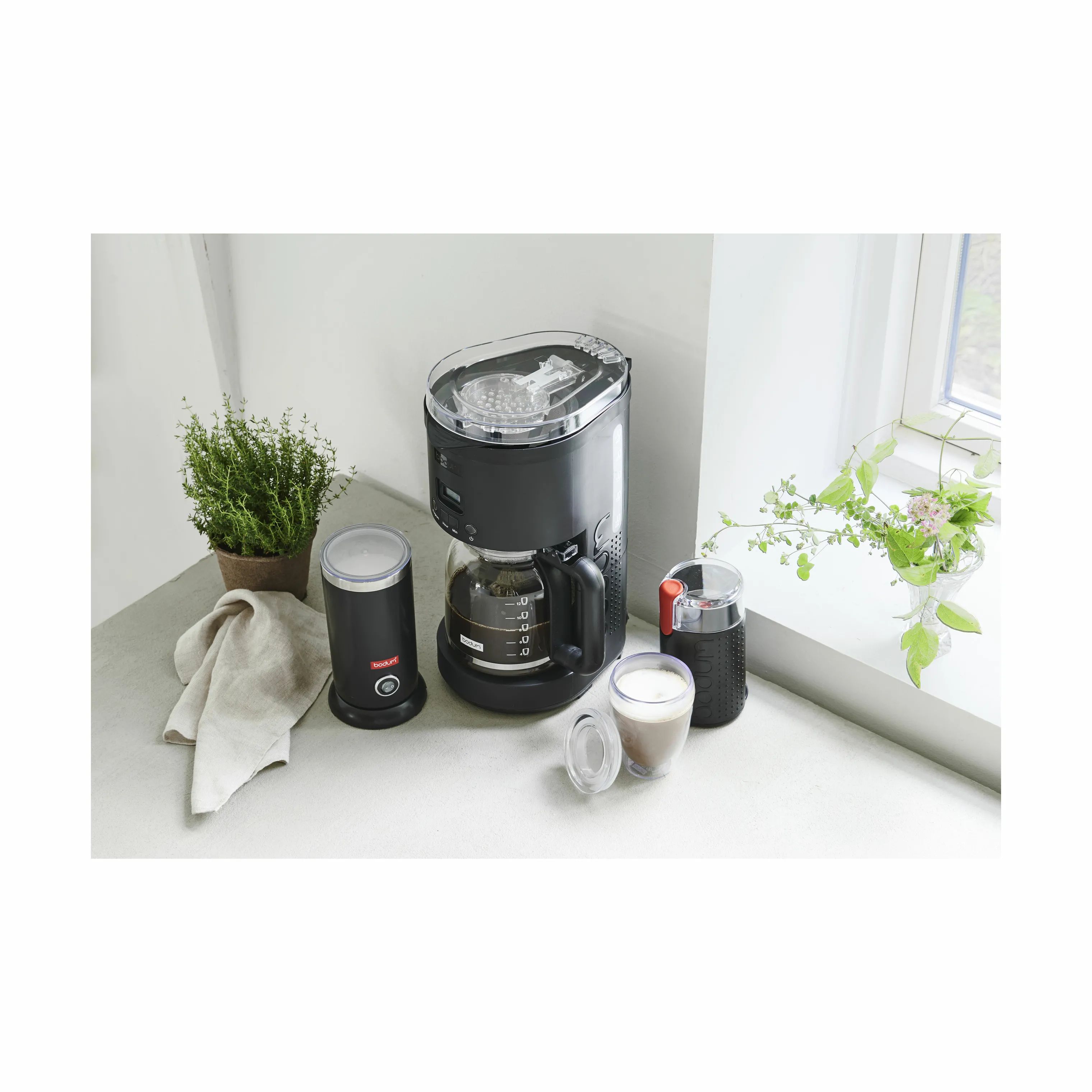 Bodum Kaffekværne Bistro Elektrisk Kaffekværn i Rød/sort, 3