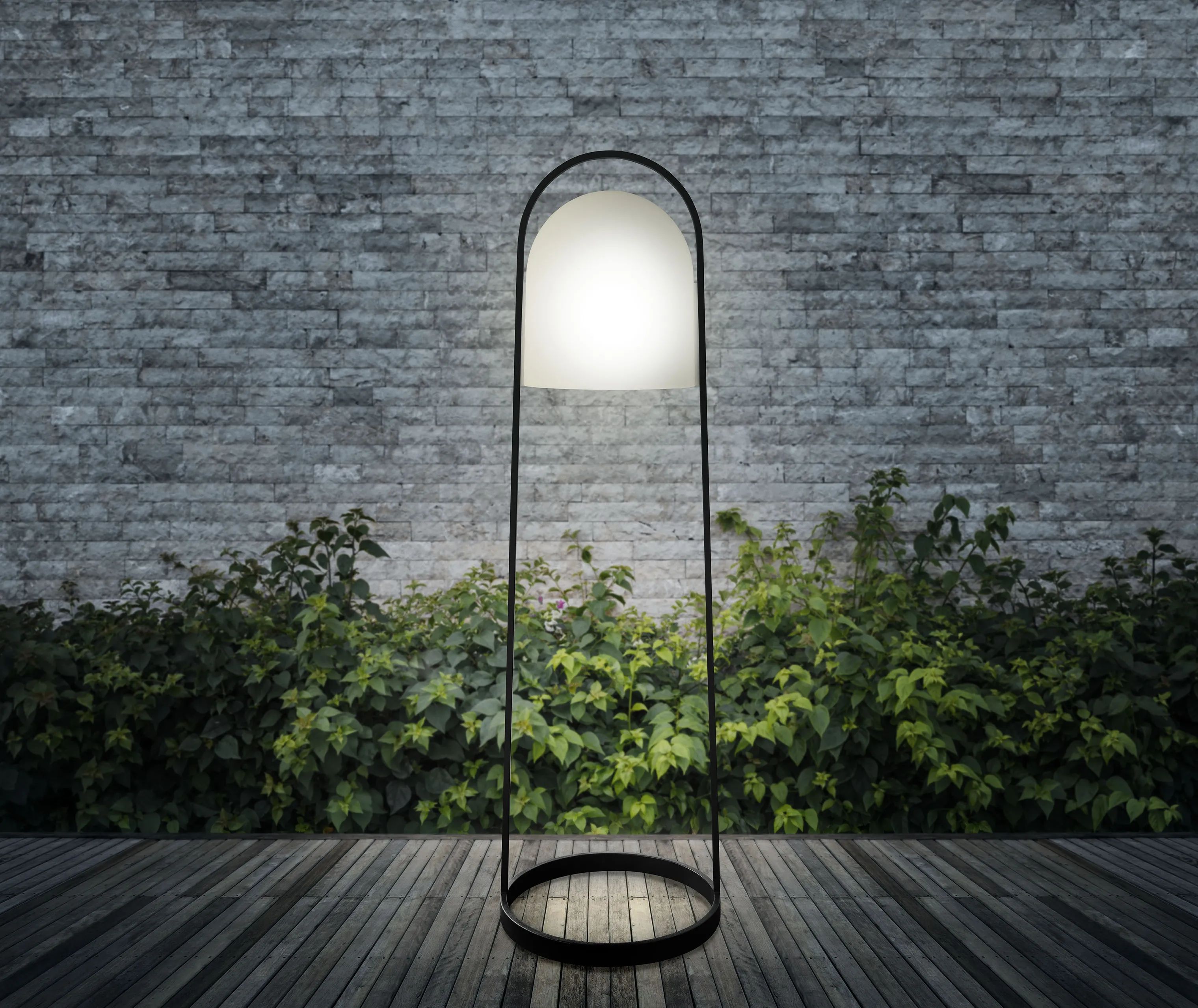 Eva Solo Lanterner Sunlight Solcellelanterne i Hvid, 100 cm, 2
